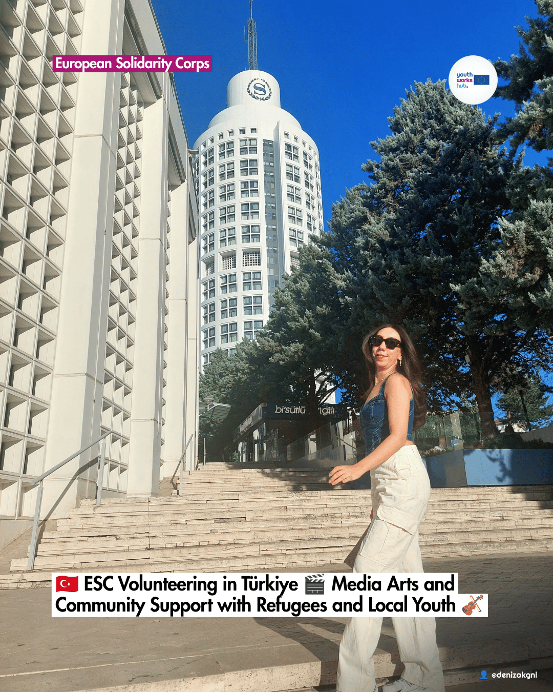 🇹🇷 ESC Volunteering in Türkiye 🎬 Media Arts and Community Support with Refugees and Local Youth 🎻