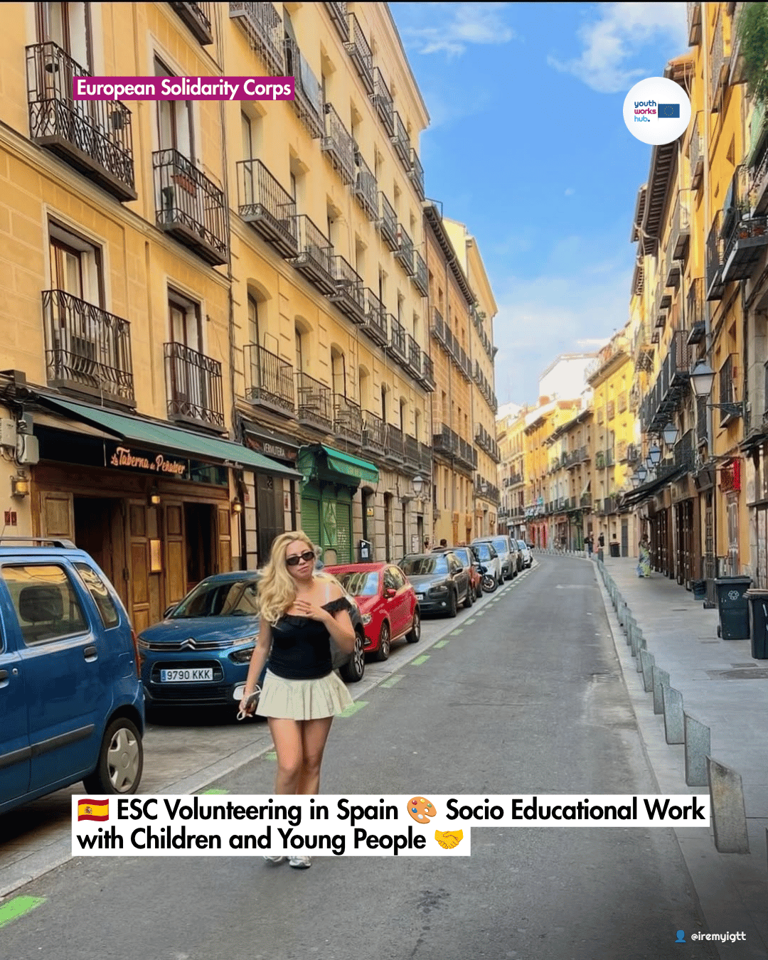🇪🇸 ESC Volunteering in Spain 🎨 Socio Educational Work with Children and Young People 🤝