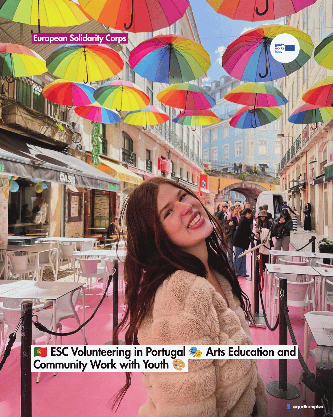 🇵🇹 ESC Volunteering in Portugal 🎭 Arts Education and Community Work with Youth 🎨