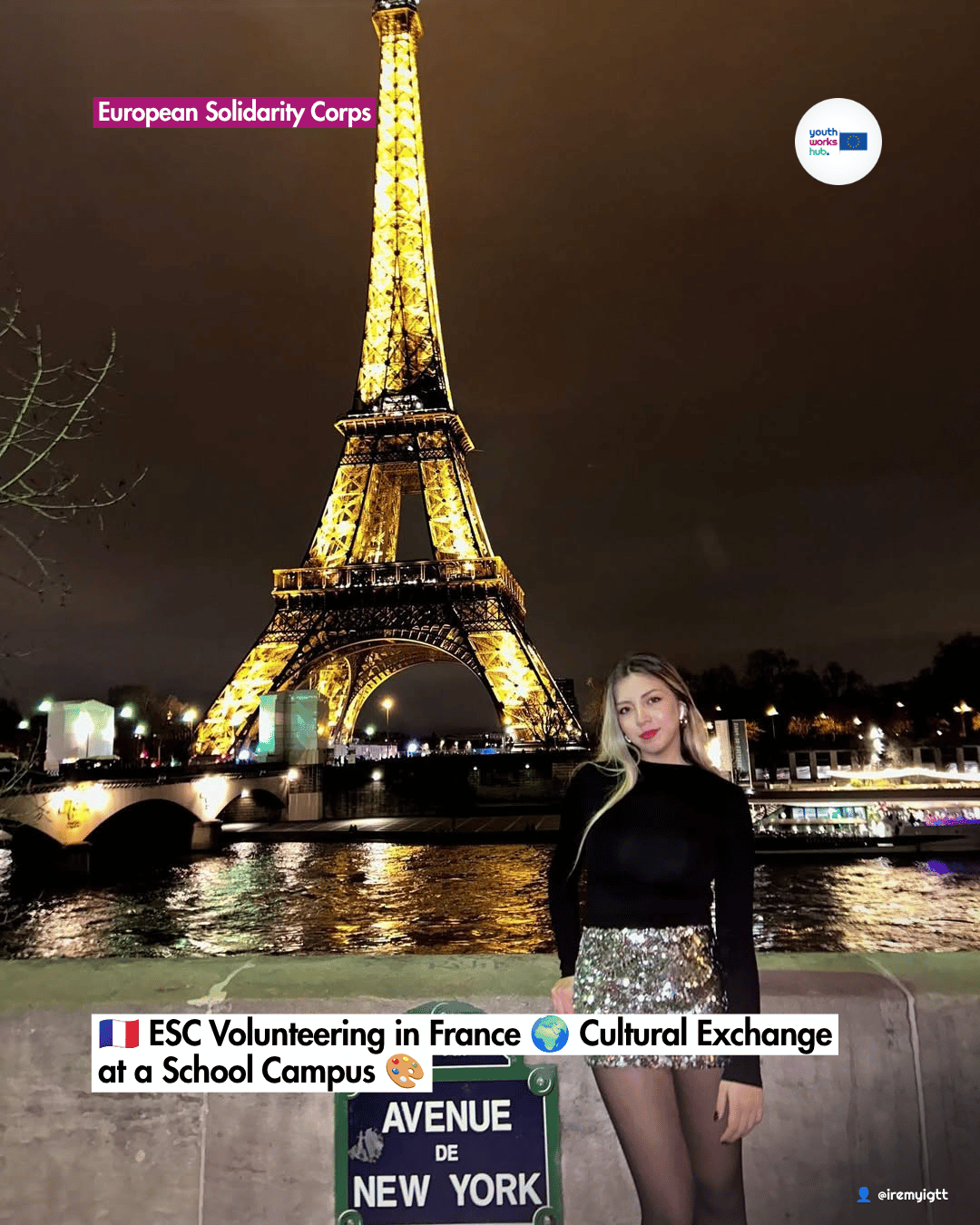 🇫🇷 ESC Volunteering in France 🌍 Cultural Exchange at a School Campus 🎨