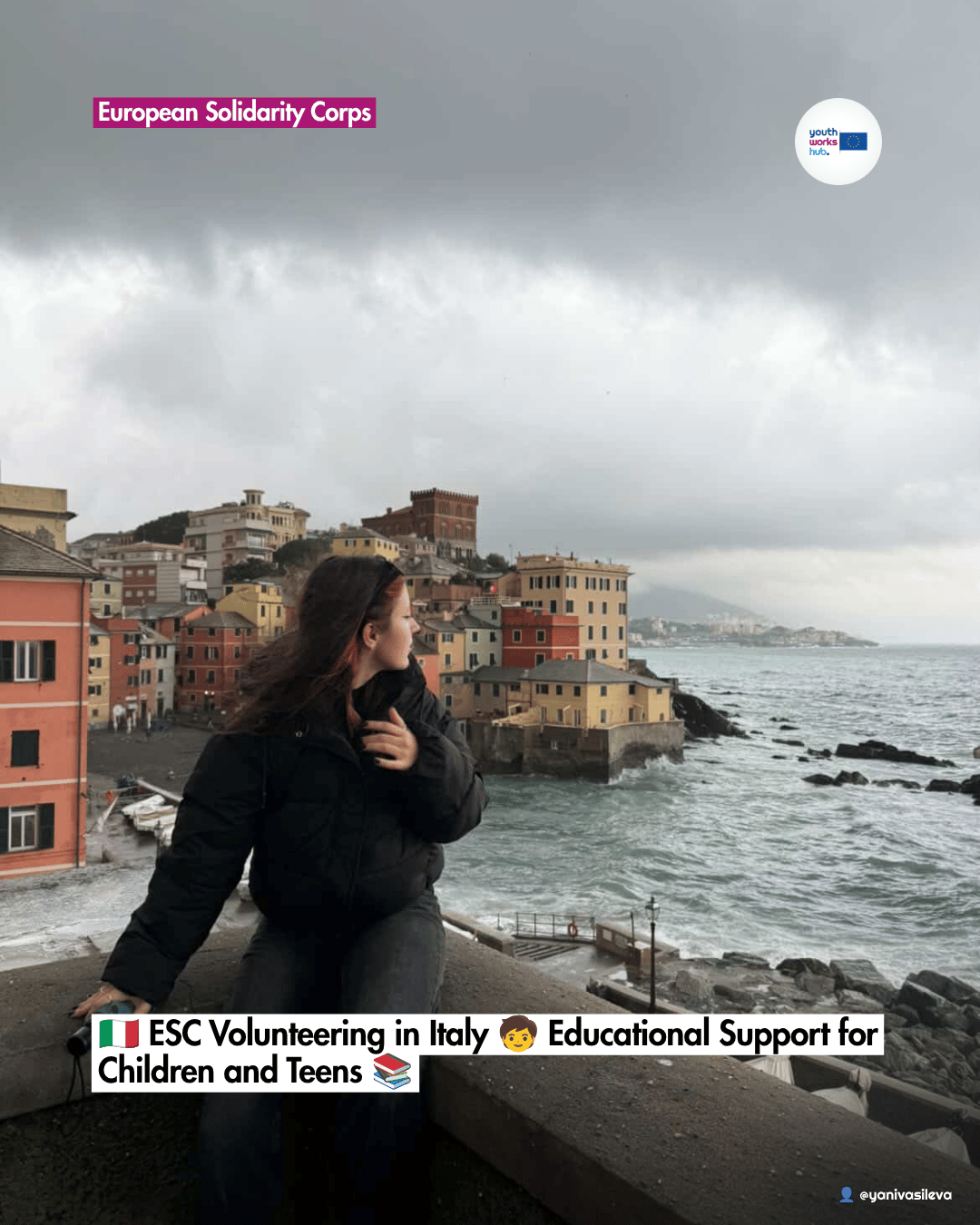 🇮🇹 ESC Volunteering in Italy 🧒 Educational Support for Children and Teens 📚