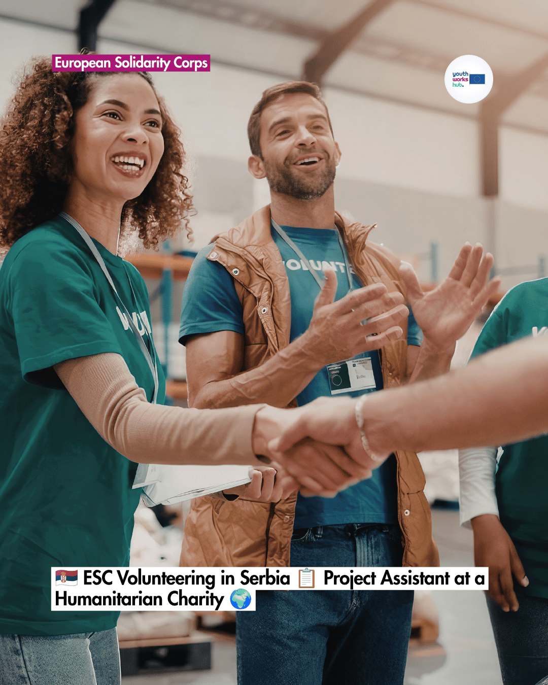🇷🇸 ESC Volunteering in Serbia 📋 Project Assistant at a Humanitarian Charity 🌍