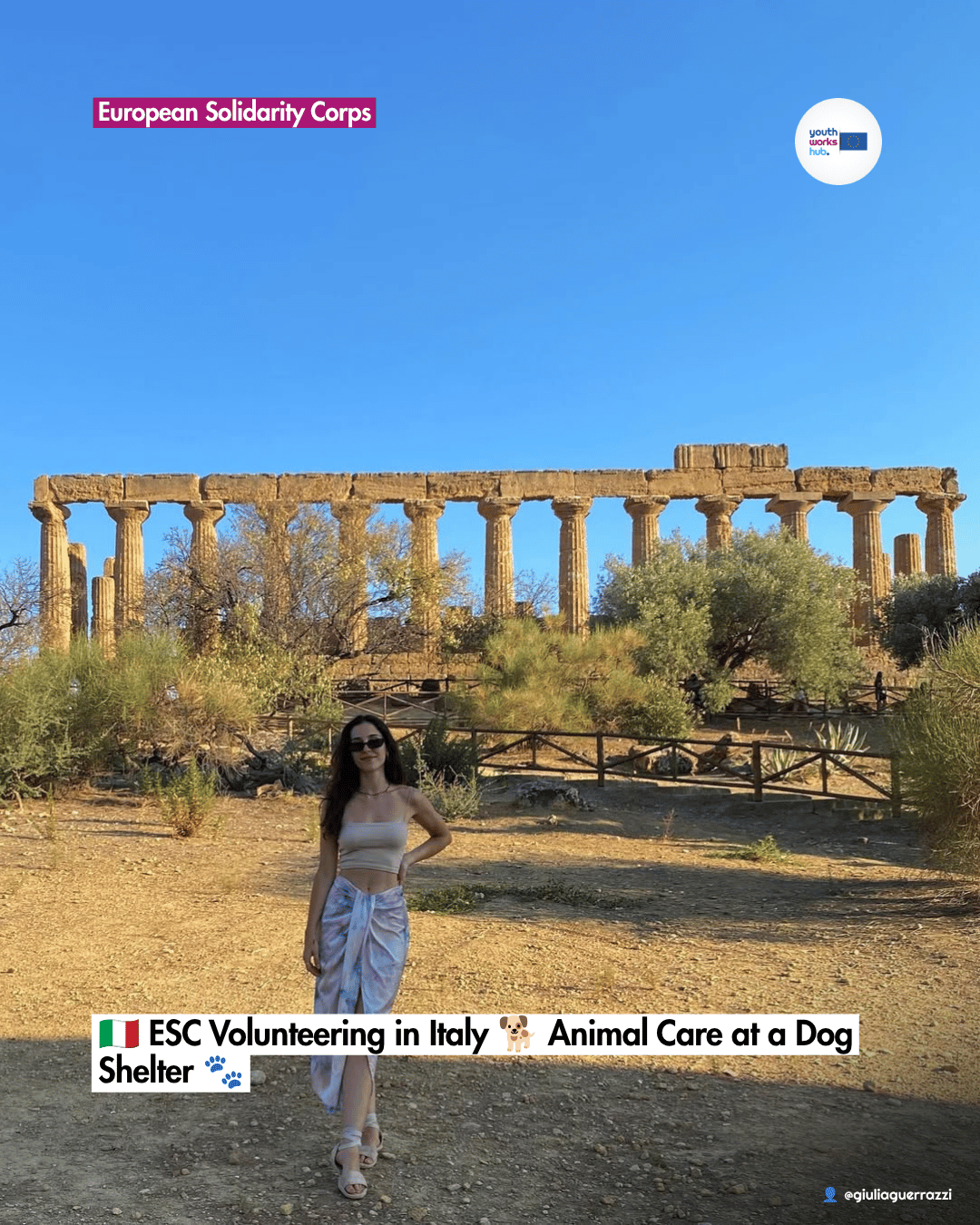 🇮🇹 ESC Volunteering in Italy 🐕 Animal Care at a Dog Shelter 🐾