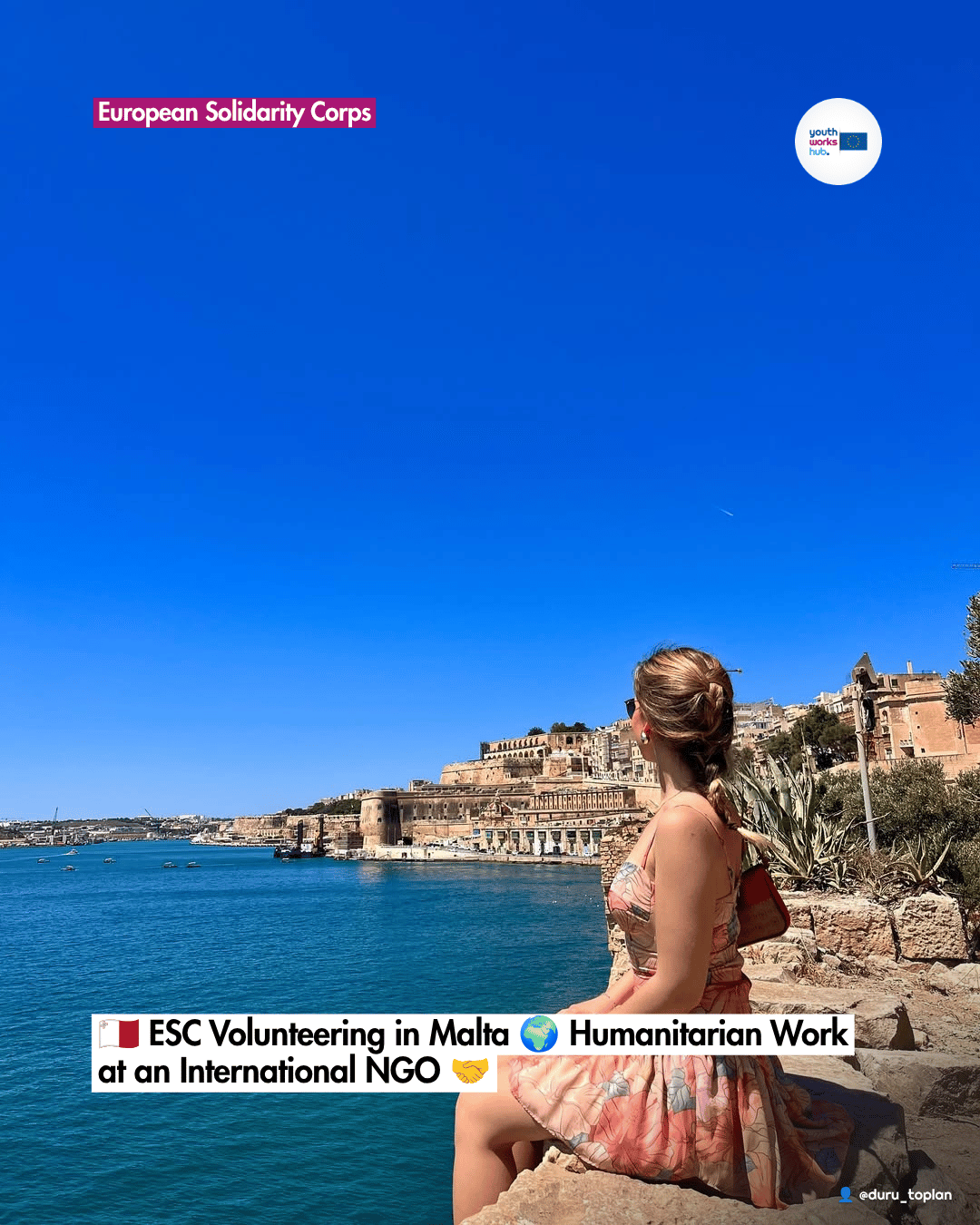 🇲🇹 ESC Volunteering in Malta 🌍 Humanitarian Work at an International NGO 🤝