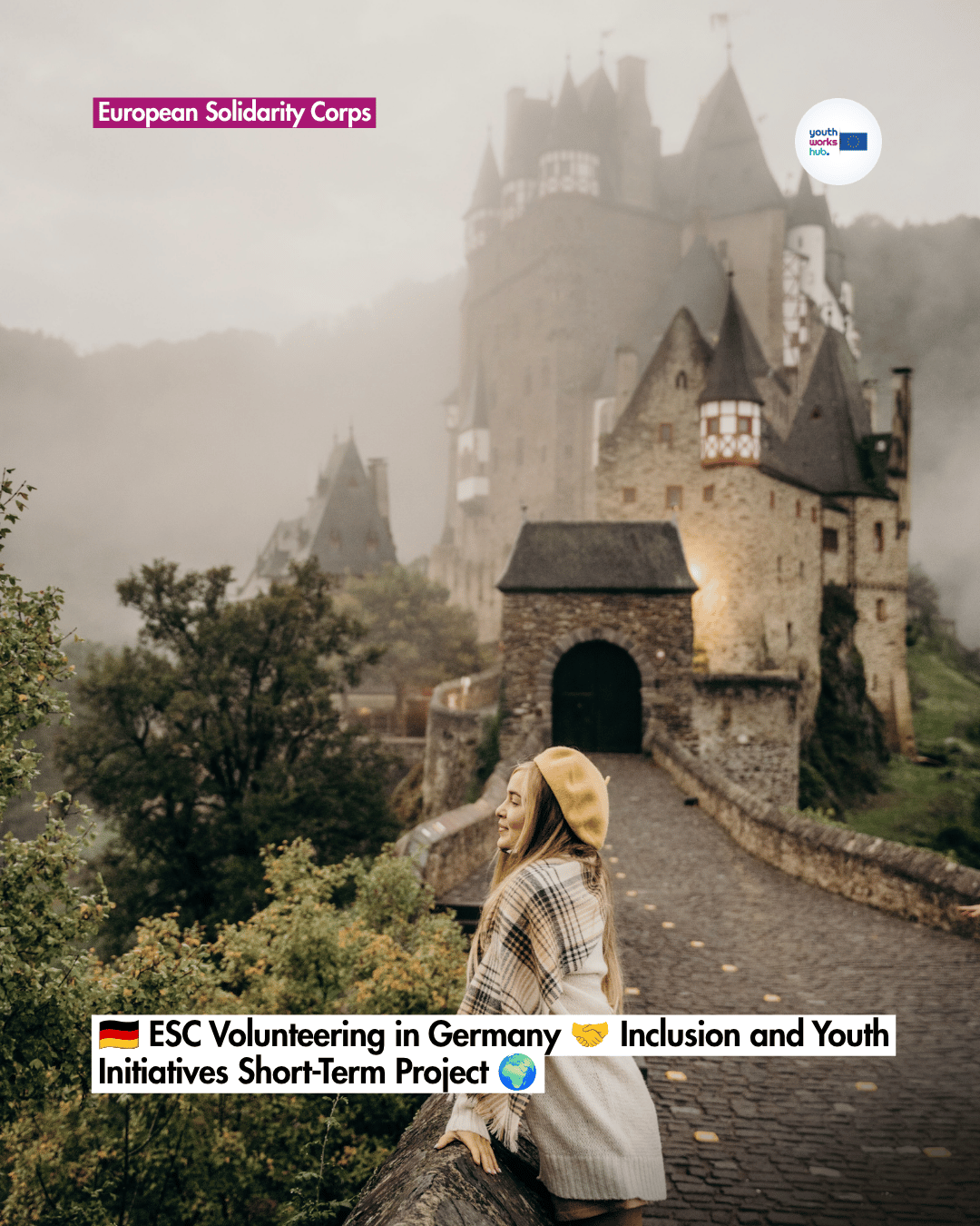 🇩🇪 ESC Volunteering in Germany 🤝 Inclusion and Youth Initiatives Short-Term Project 🌍
