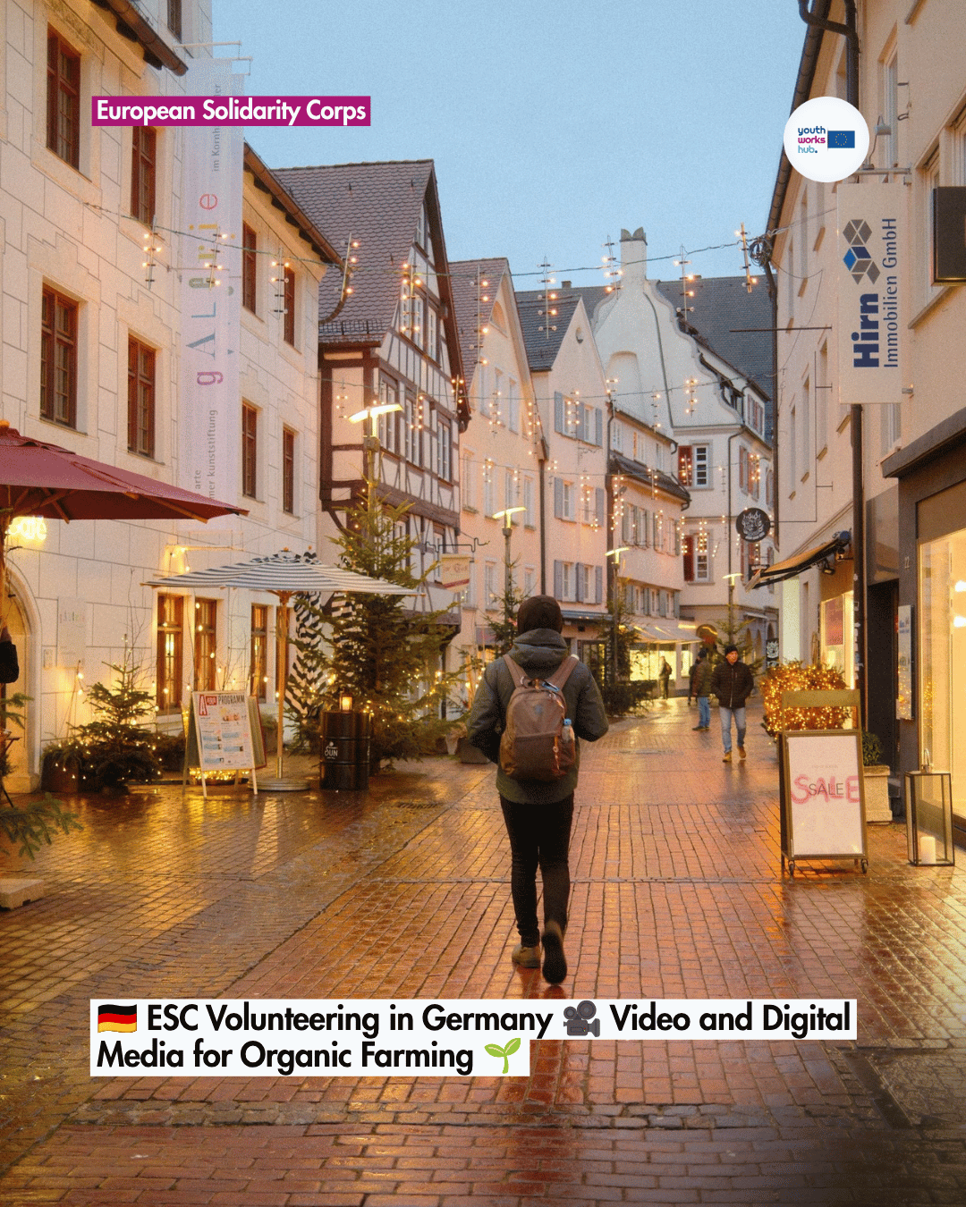 🇩🇪 ESC Volunteering in Germany 🎥 Video and Digital Media for Organic Farming 🌱