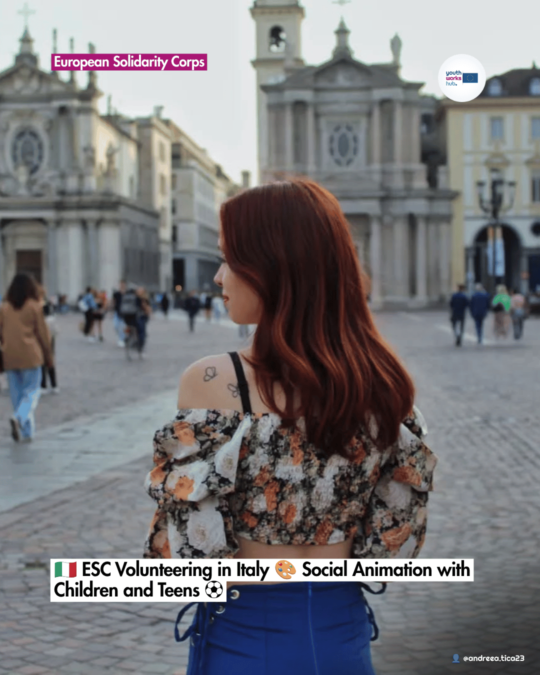 🇮🇹 ESC Volunteering in Italy 🎨 Social Animation with Children and Teens ⚽