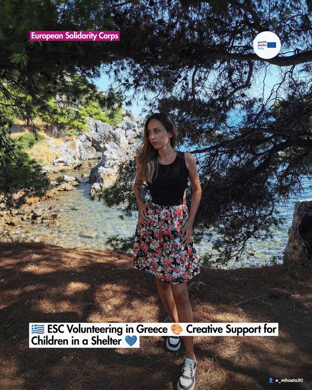 🇬🇷 ESC Volunteering in Greece 🎨 Creative Support for Children in a Shelter 💙