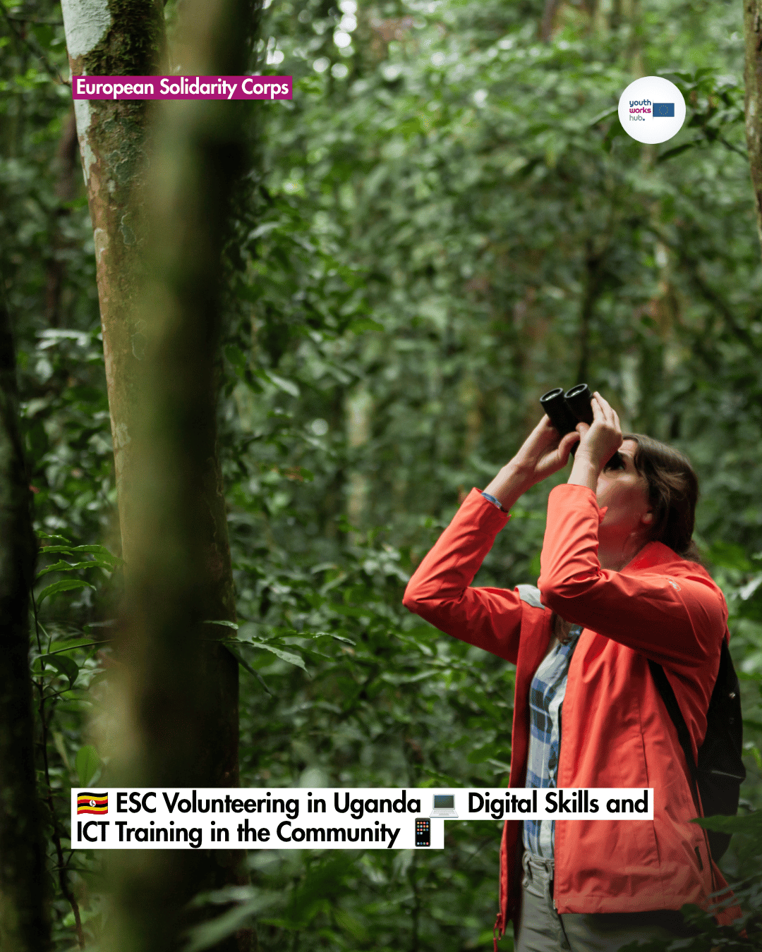 🇺🇬 ESC Volunteering in Uganda 💻 Digital Skills and ICT Training in the Community 📱