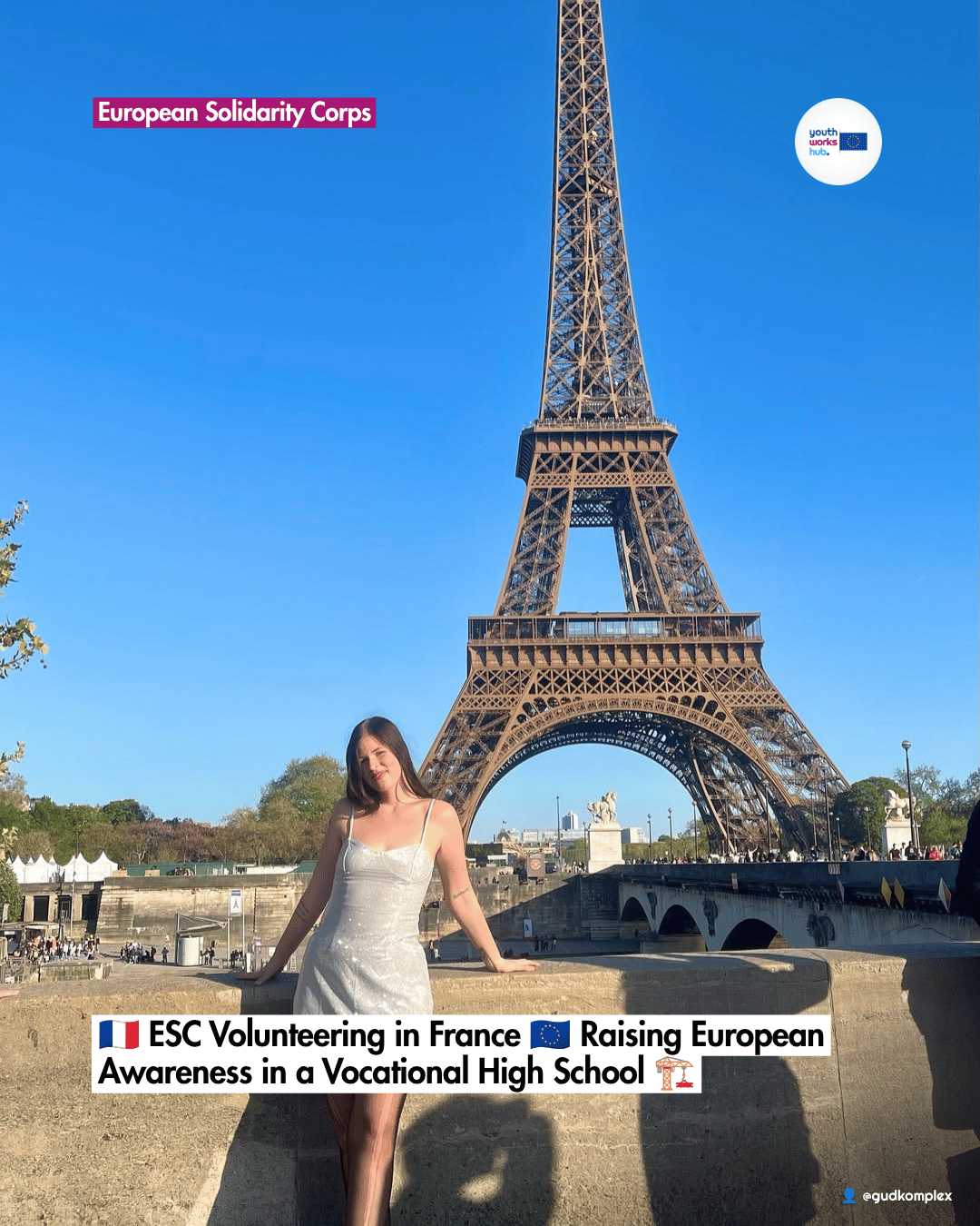 🇫🇷 ESC Volunteering in France 🇪🇺 Raising European Awareness in a Vocational High School 🏗️