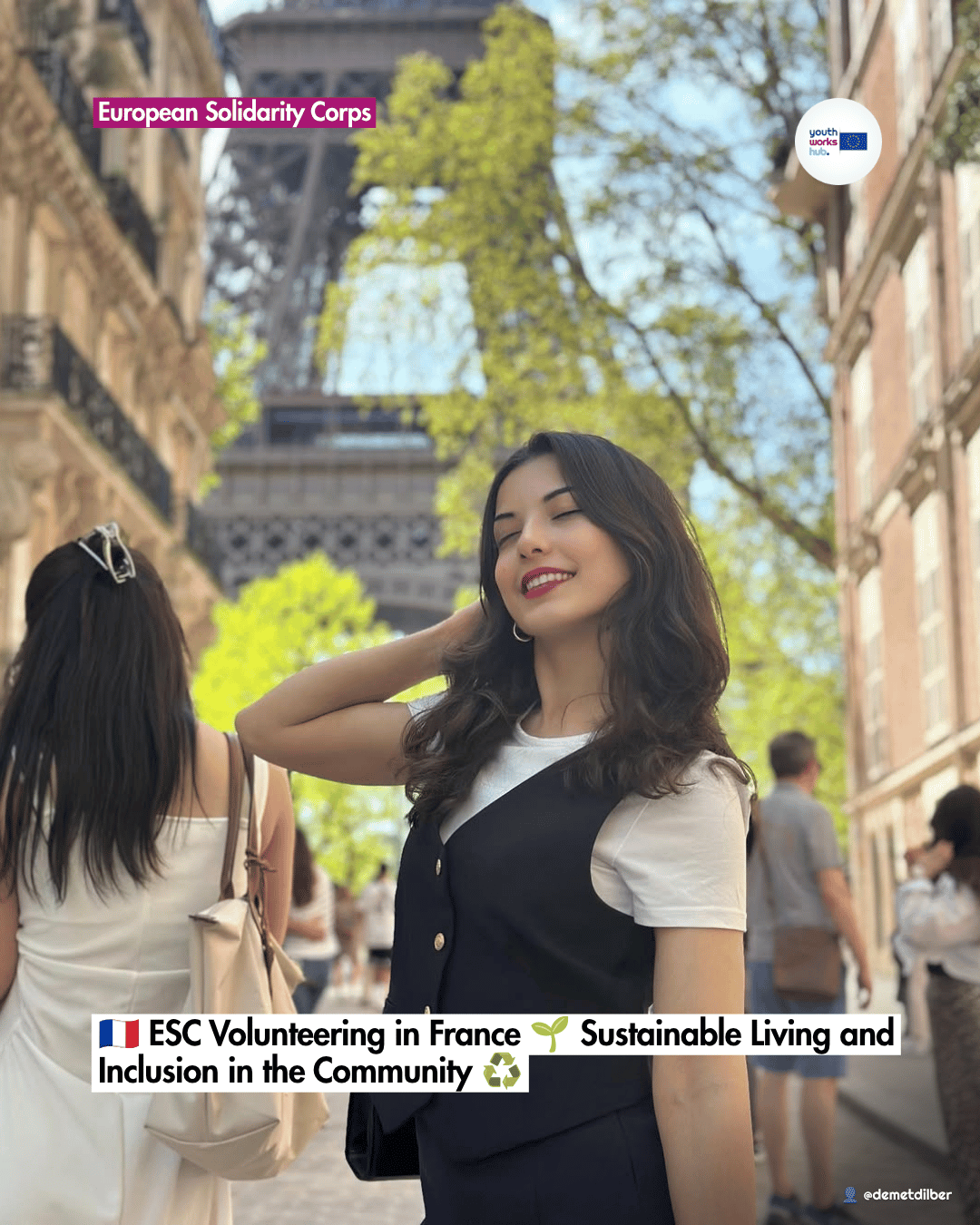 🇫🇷 ESC Volunteering in France 🌱 Sustainable Living and Inclusion in the Community ♻️