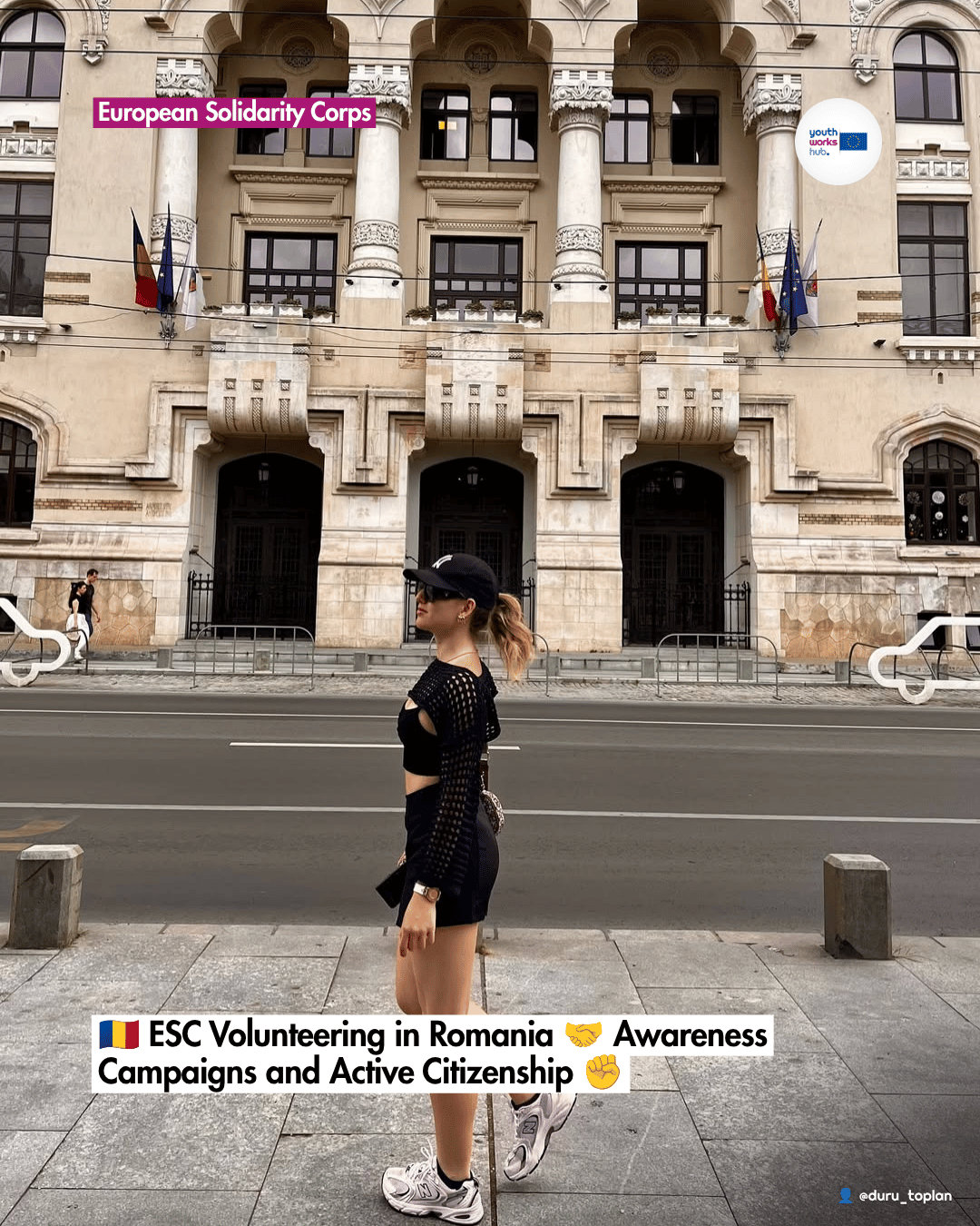 🇷🇴 ESC Volunteering in Romania 🤝 Awareness Campaigns and Active Citizenship ✊