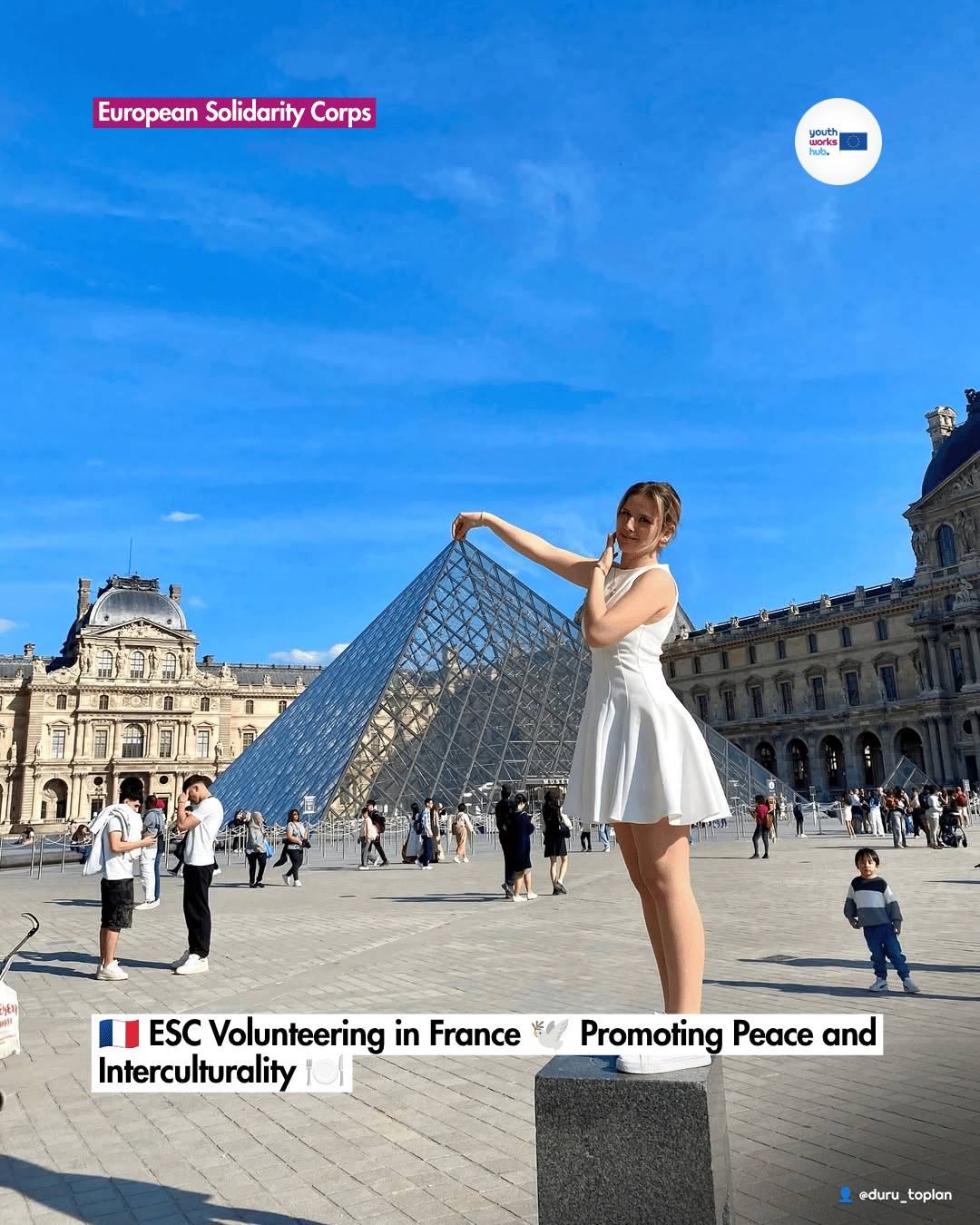 🇫🇷 ESC Volunteering in France 🕊️ Promoting Peace and Interculturality 🍽️