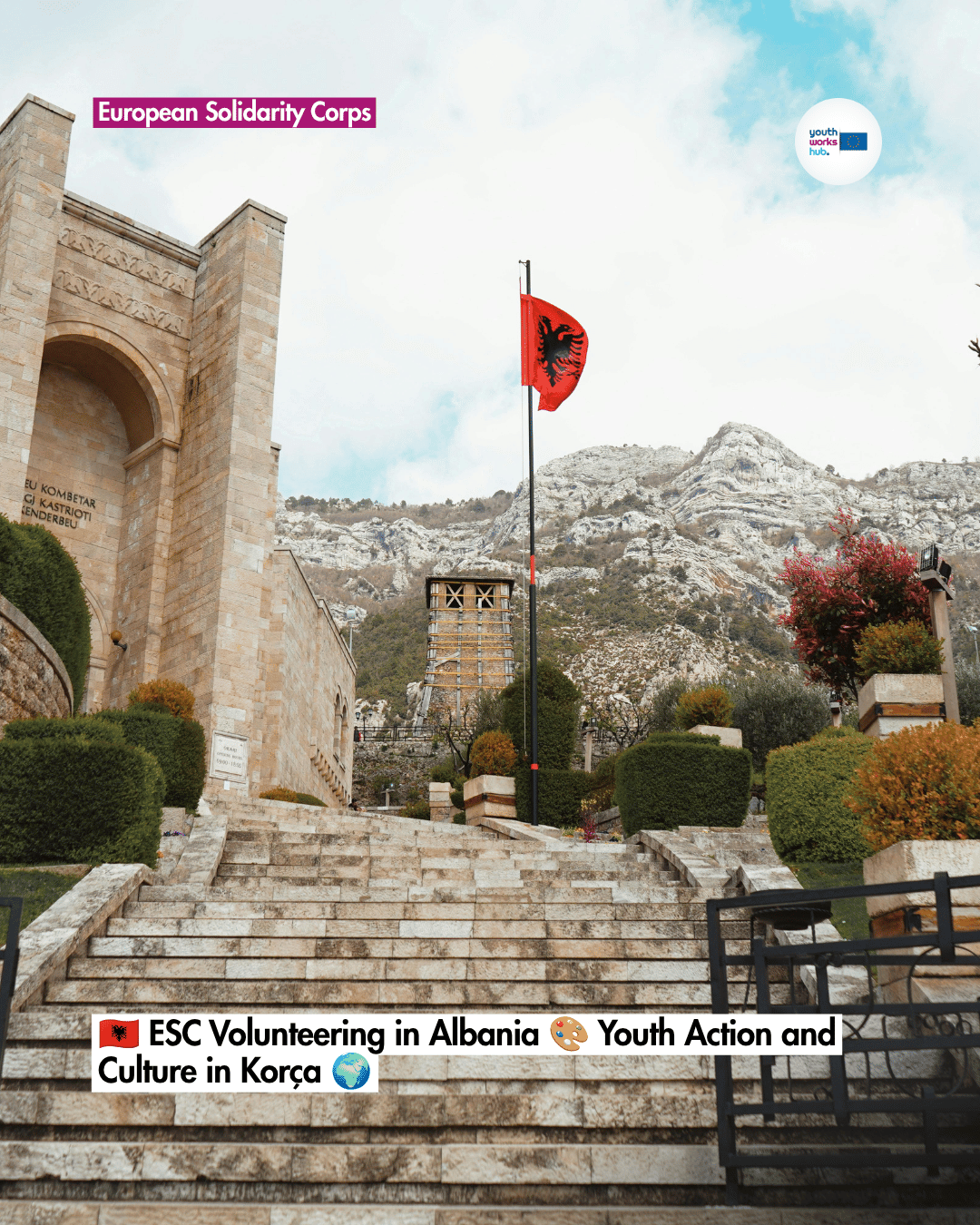 🇦🇱 ESC Volunteering in Albania 🎨 Youth Action and Culture in Korça 🌍