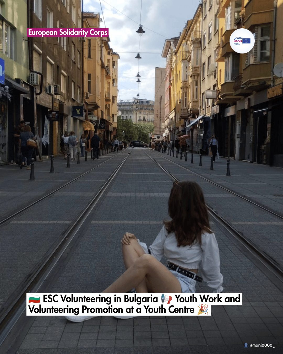 🇧🇬 ESC Volunteering in Bulgaria 📢 Youth Work and Volunteering Promotion at a Youth Centre 🎉