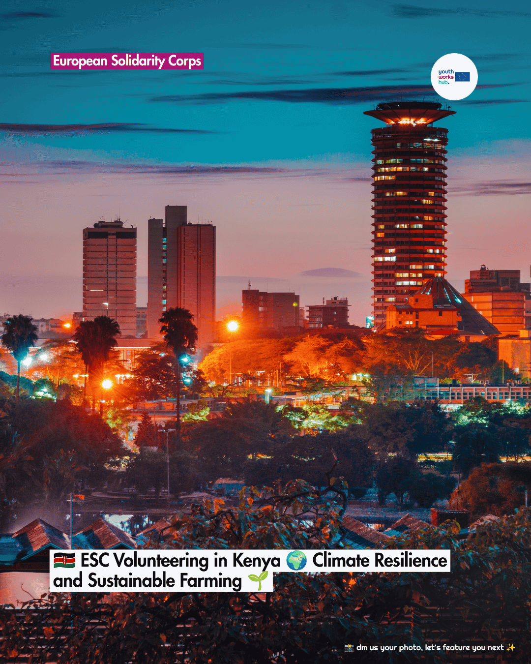 🇰🇪 ESC Volunteering in Kenya 🌍 Climate Resilience and Sustainable Farming 🌱