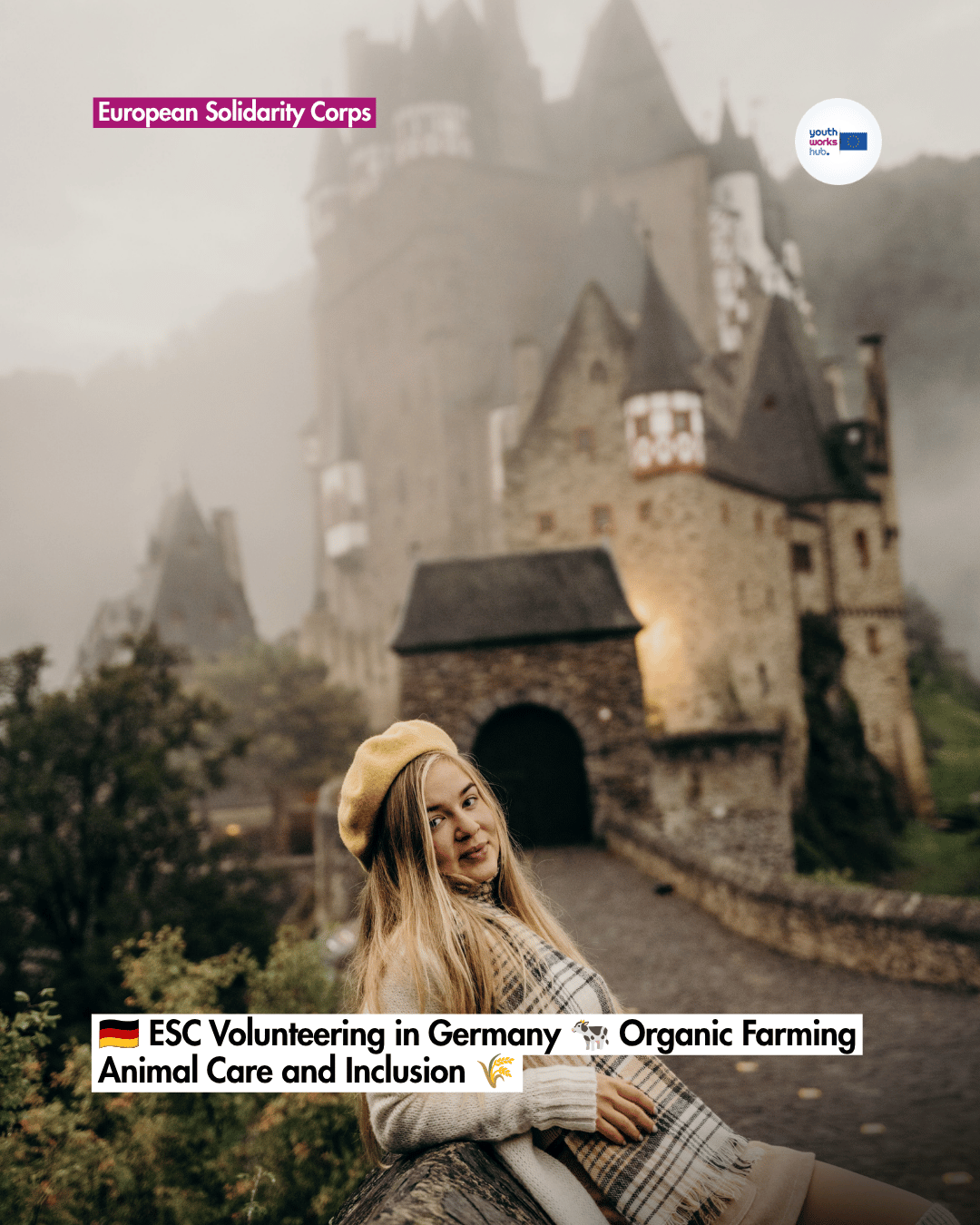 🇩🇪 ESC Volunteering in Germany 🐄 Organic Farming Animal Care and Inclusion 🌾