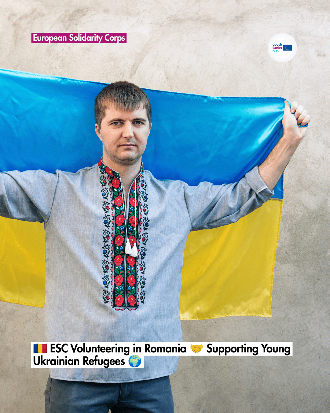 🇷🇴 ESC Volunteering in Romania 🤝 Supporting Young Ukrainian Refugees 🌍