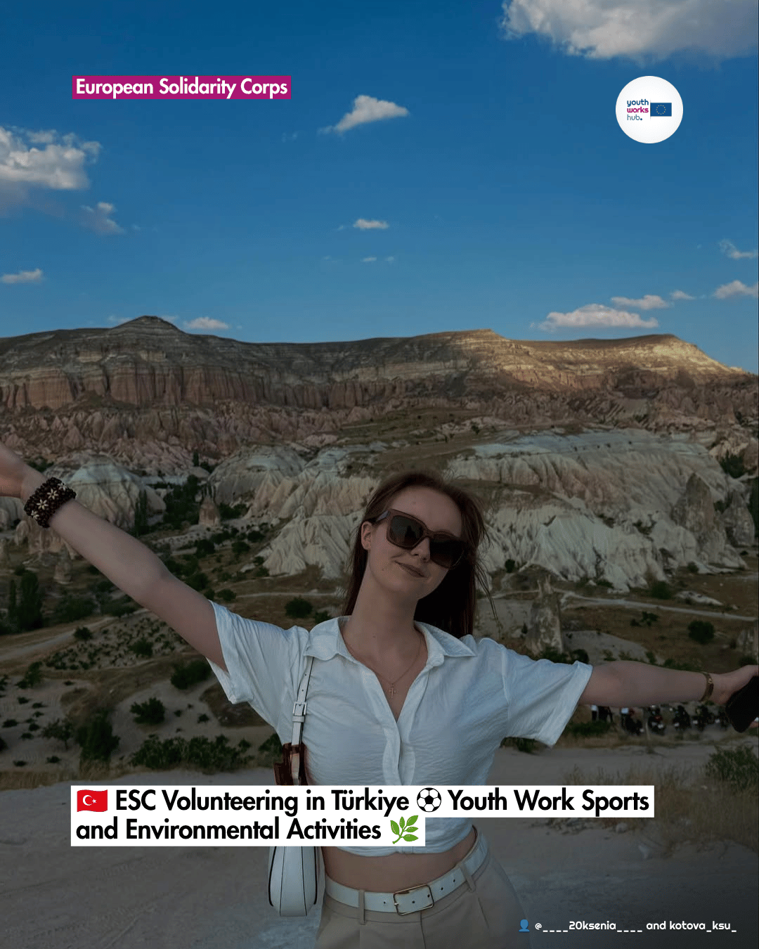 🇹🇷 ESC Volunteering in Türkiye ⚽ Youth Work Sports and Environmental Activities 🌿