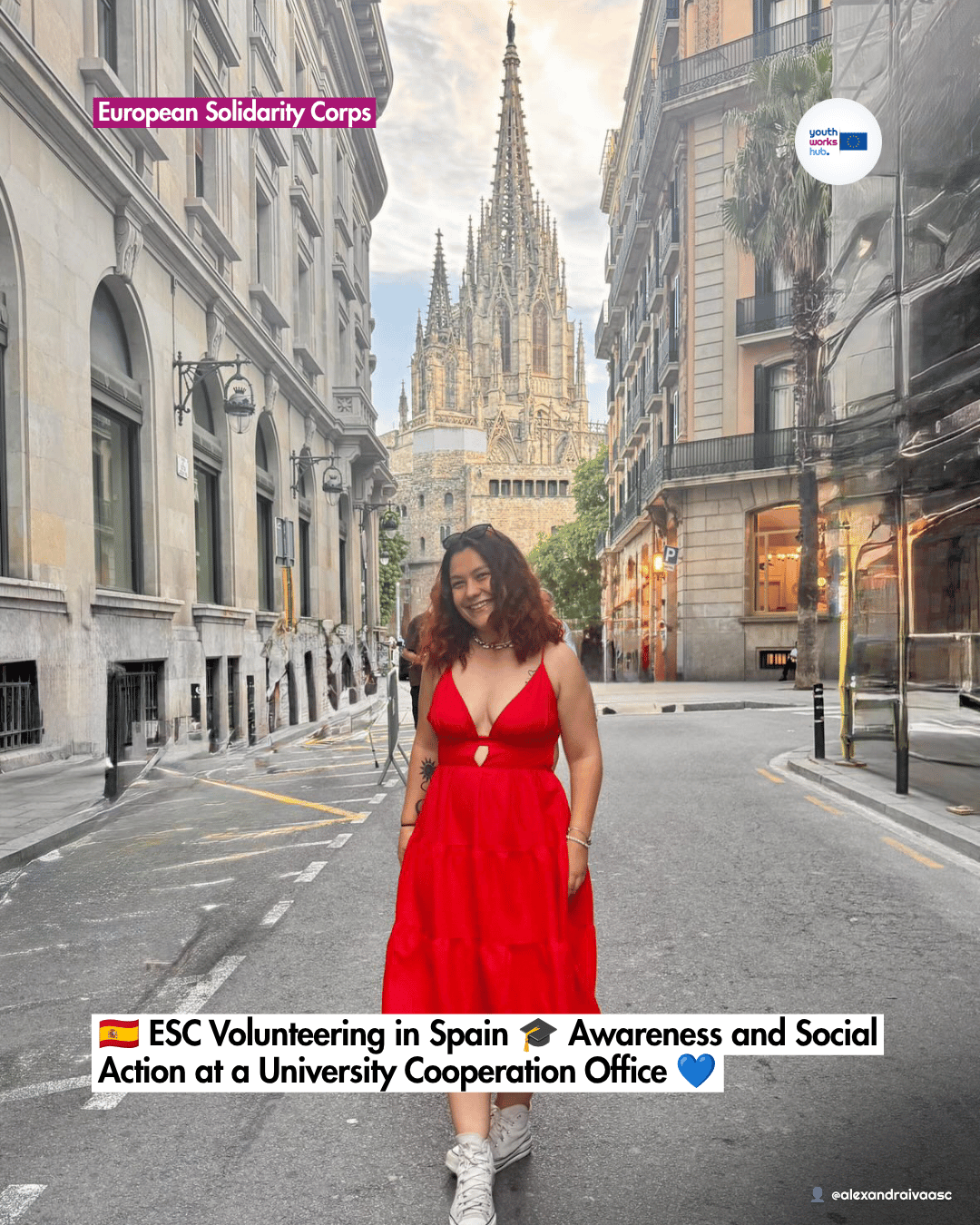 🇪🇸 ESC Volunteering in Spain 🎓 Awareness and Social Action at a University Cooperation Office 💙