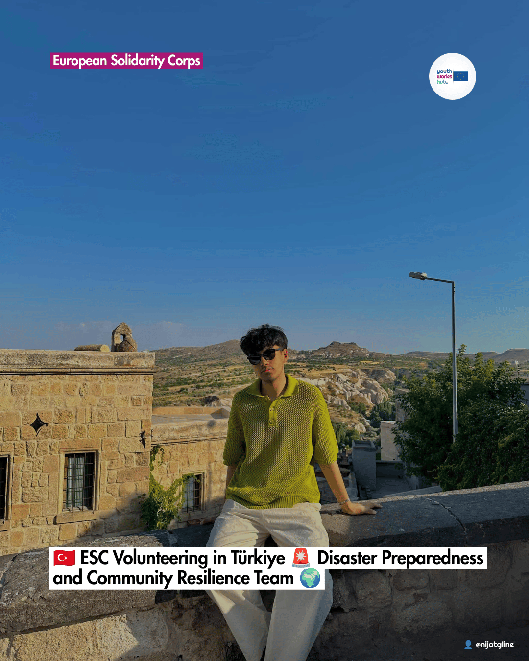🇹🇷 ESC Volunteering in Türkiye 🚨 Disaster Preparedness and Community Resilience Team 🌍