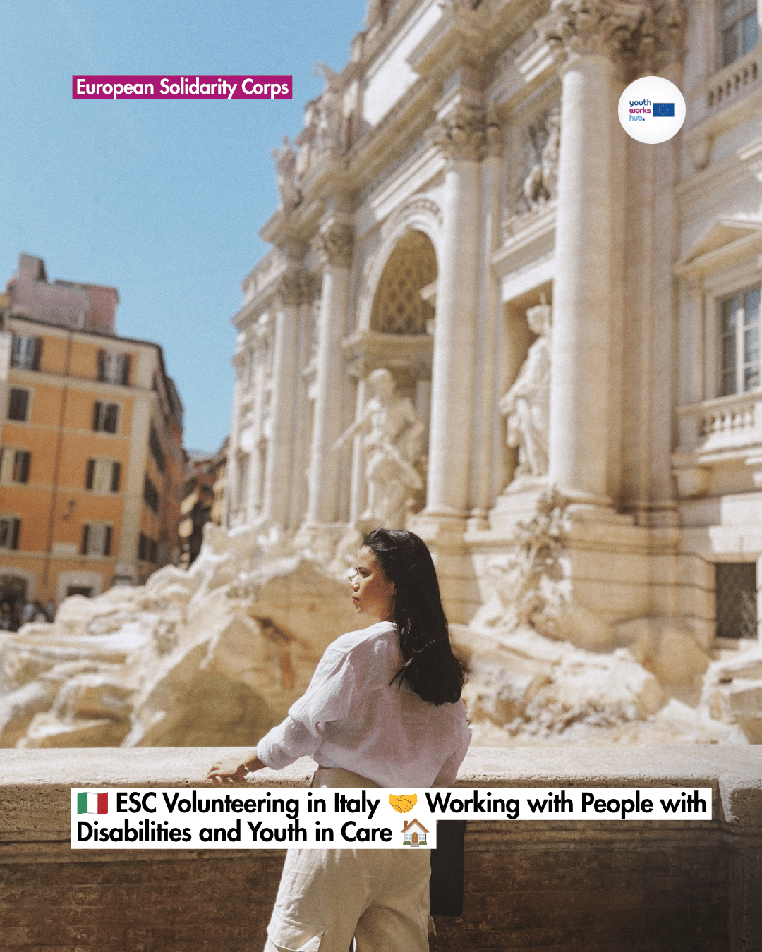 🇮🇹 ESC Volunteering in Italy 🤝 Working with People with Disabilities and Youth in Care 🏠