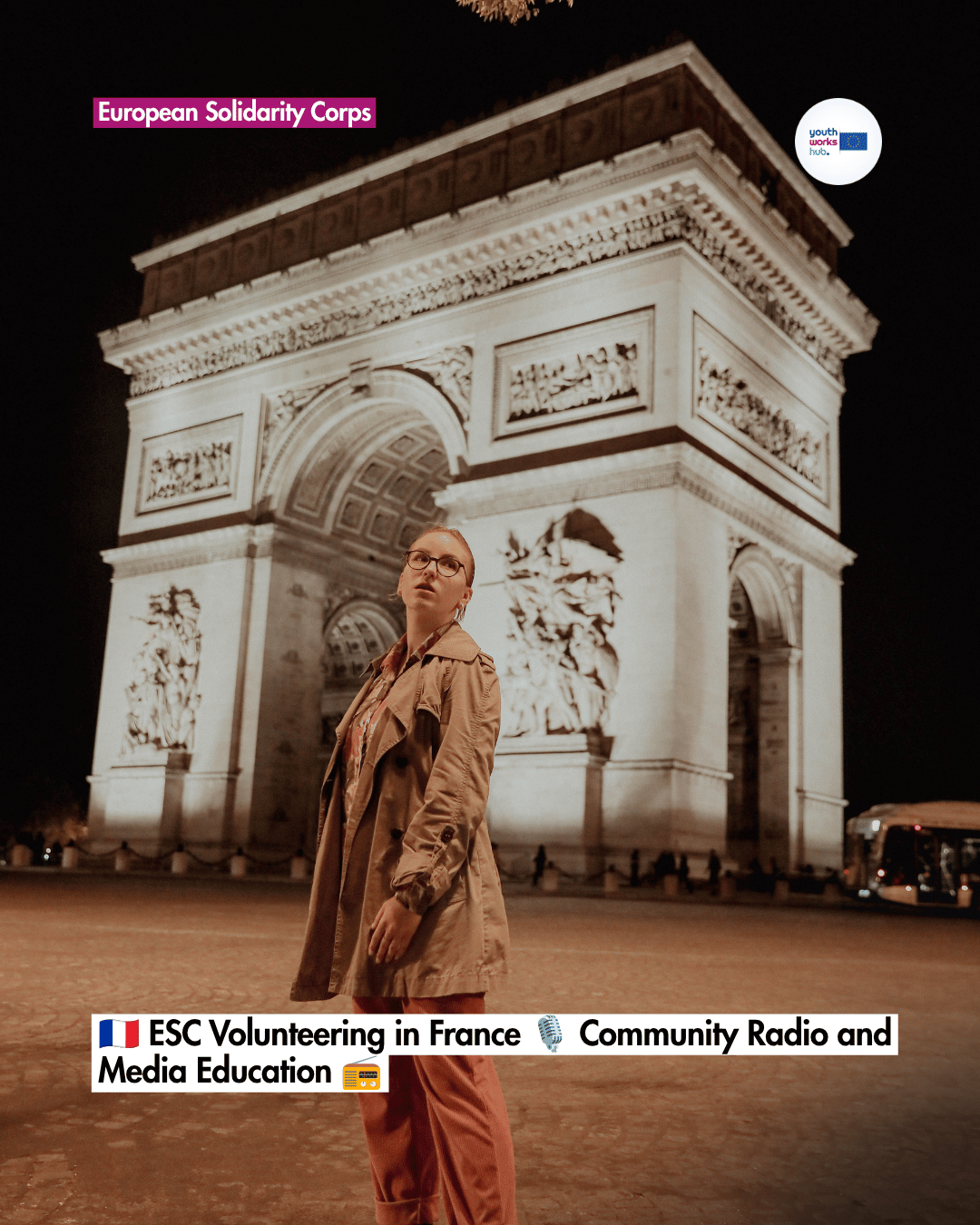 🇫🇷 ESC Volunteering in France 🎙️ Community Radio and Media Education 📻