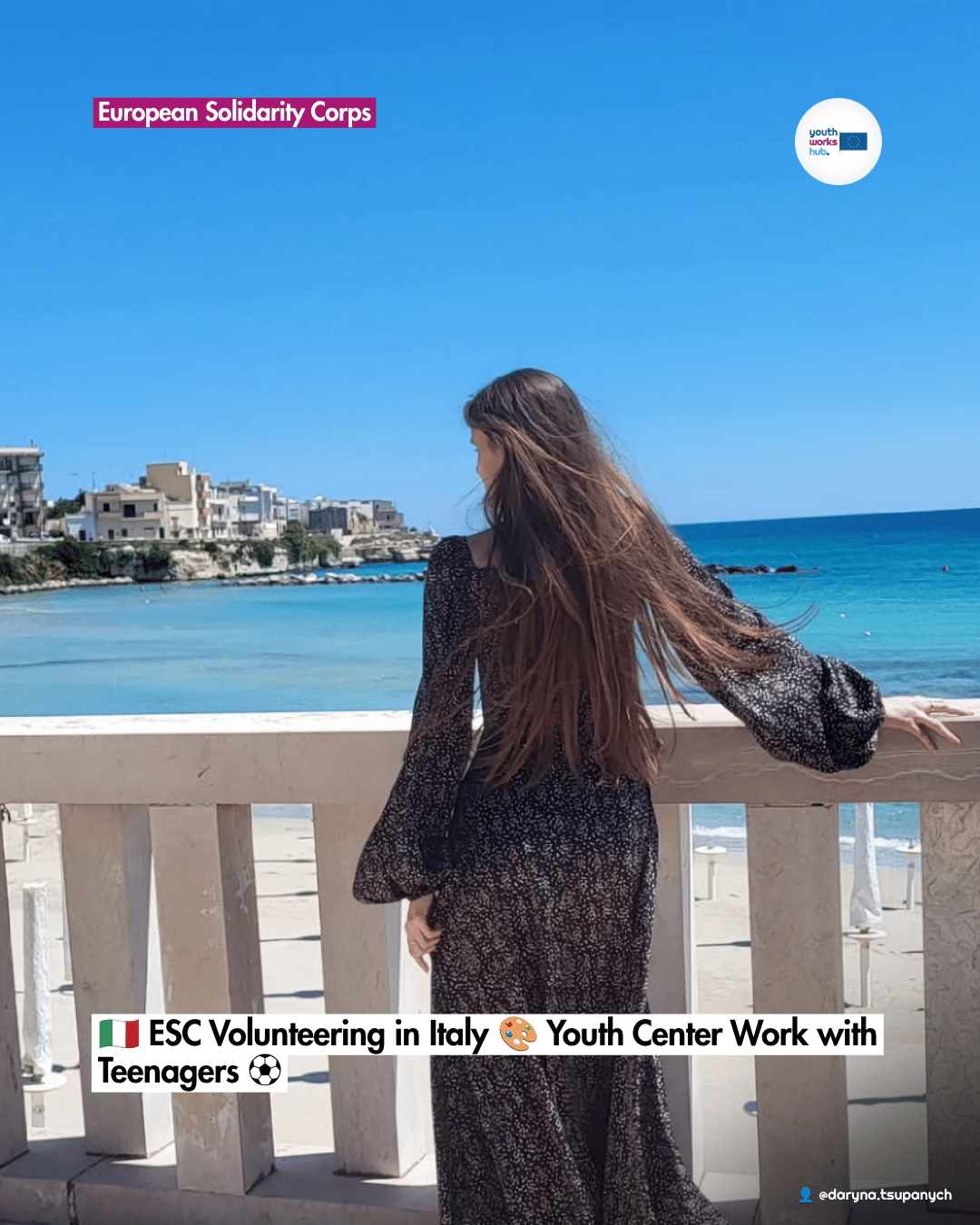 🇮🇹 ESC Volunteering in Italy 🎨 Youth Center Work with Teenagers ⚽