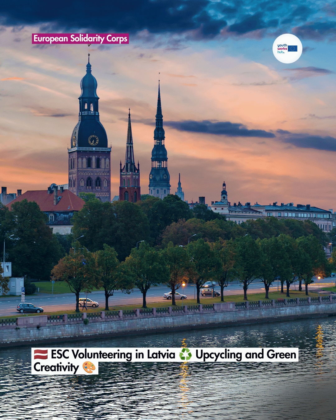 🇱🇻 ESC Volunteering in Latvia ♻️ Upcycling and Green Creativity 🎨