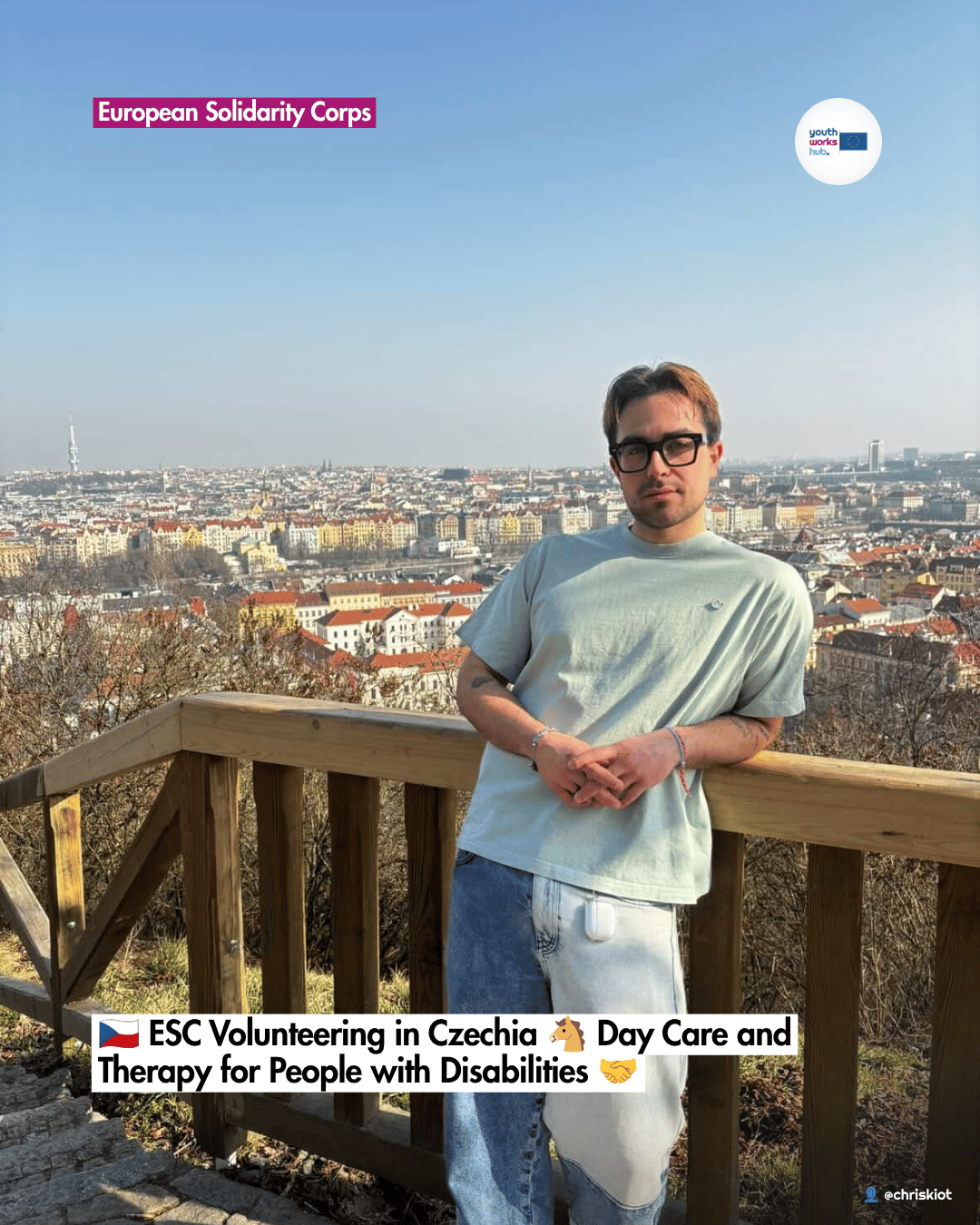 🇨🇿 ESC Volunteering in Czechia 🐴 Day Care and Therapy for People with Disabilities 🤝