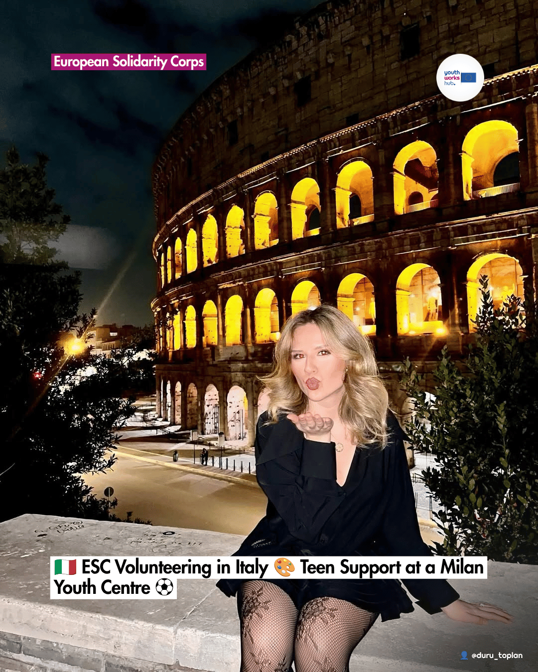 🇮🇹 ESC Volunteering in Italy 🎨 Teen Support at a Milan Youth Centre ⚽