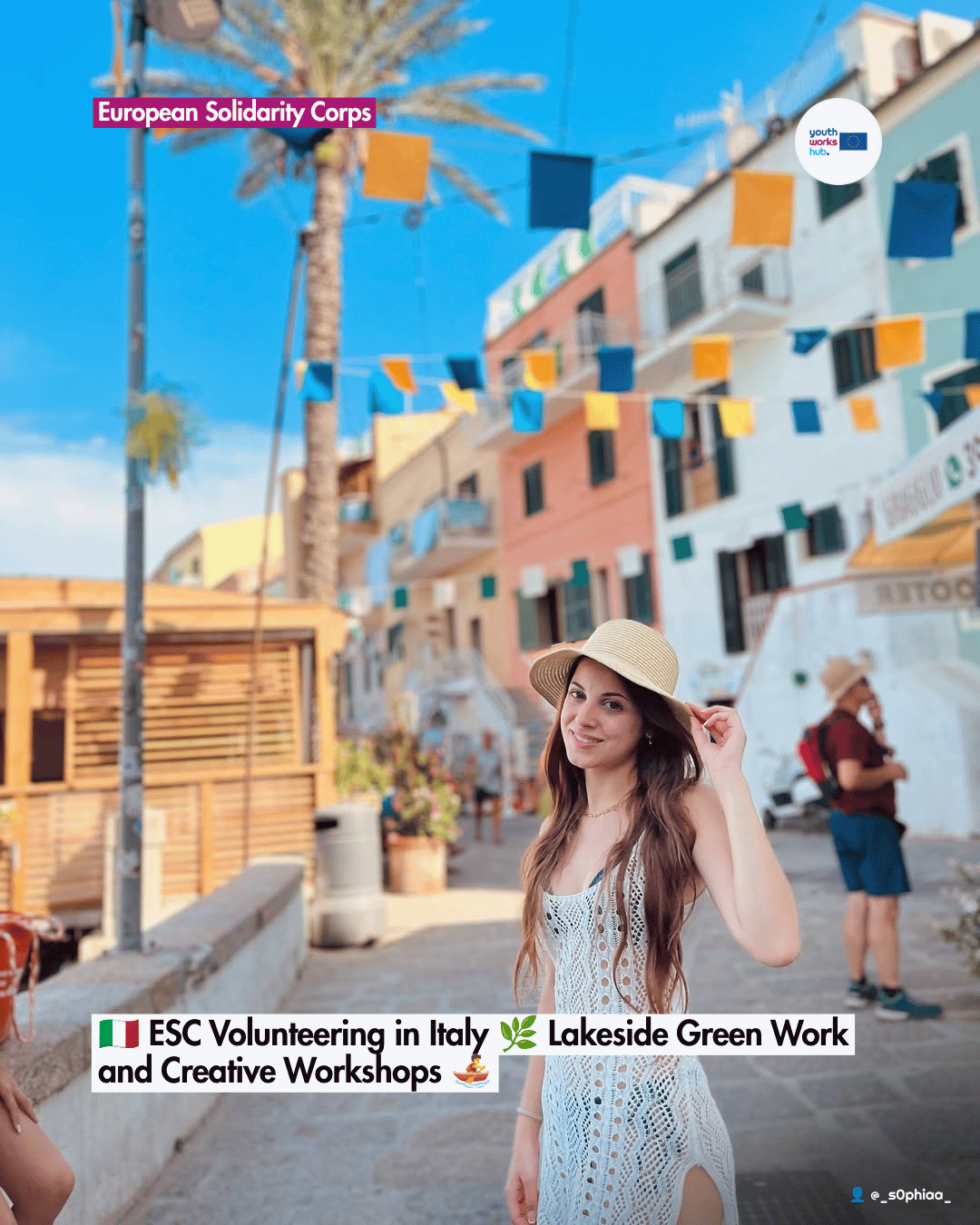 🇮🇹 ESC Volunteering in Italy 🌿 Lakeside Green Work and Creative Workshops 🚣