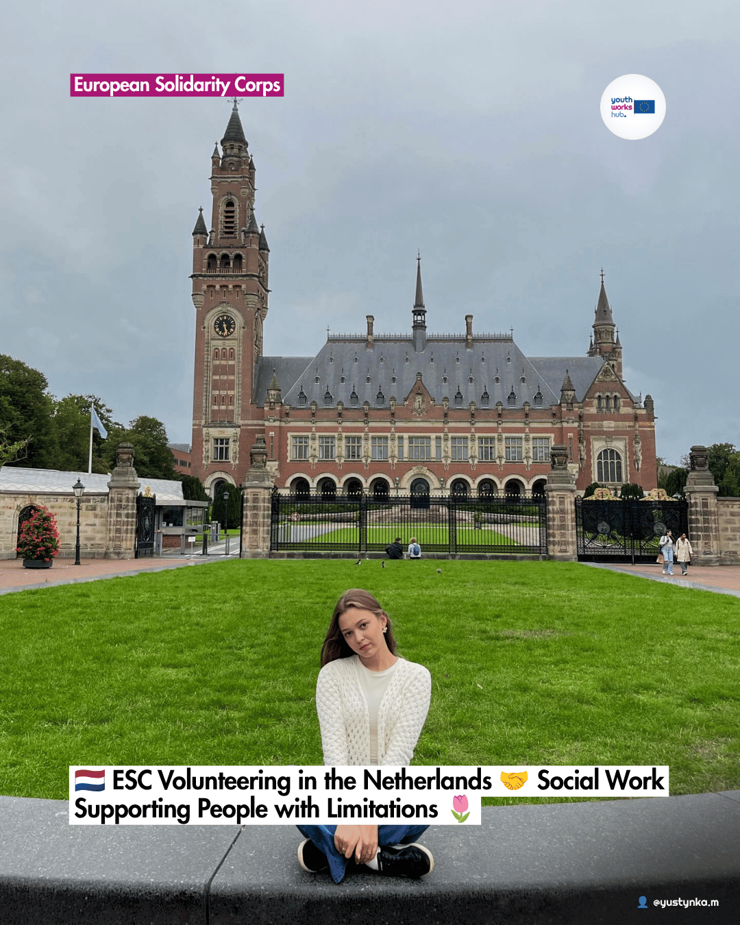 🇳🇱 ESC Volunteering in the Netherlands 🤝 Social Work Supporting People with Limitations 🌷