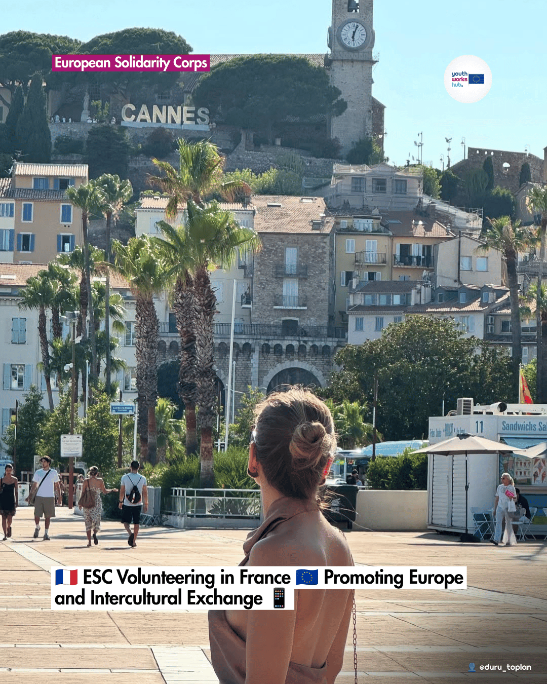 🇫🇷 ESC Volunteering in France 🇪🇺 Promoting Europe and Intercultural Exchange 📱