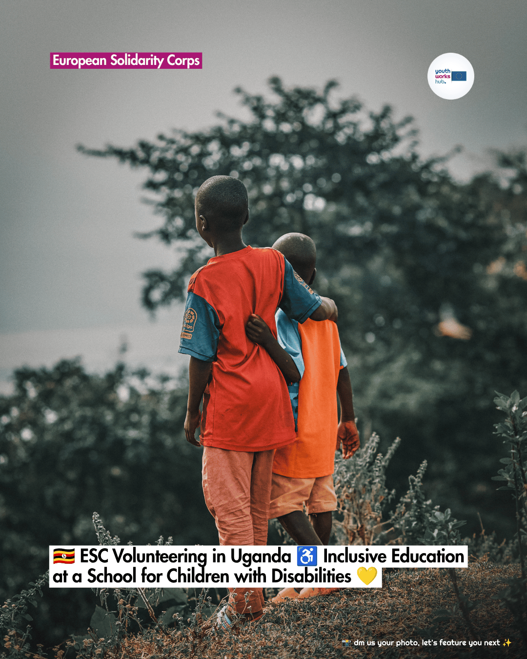 🇺🇬 ESC Volunteering in Uganda ♿ Inclusive Education at a School for Children with Disabilities 💛