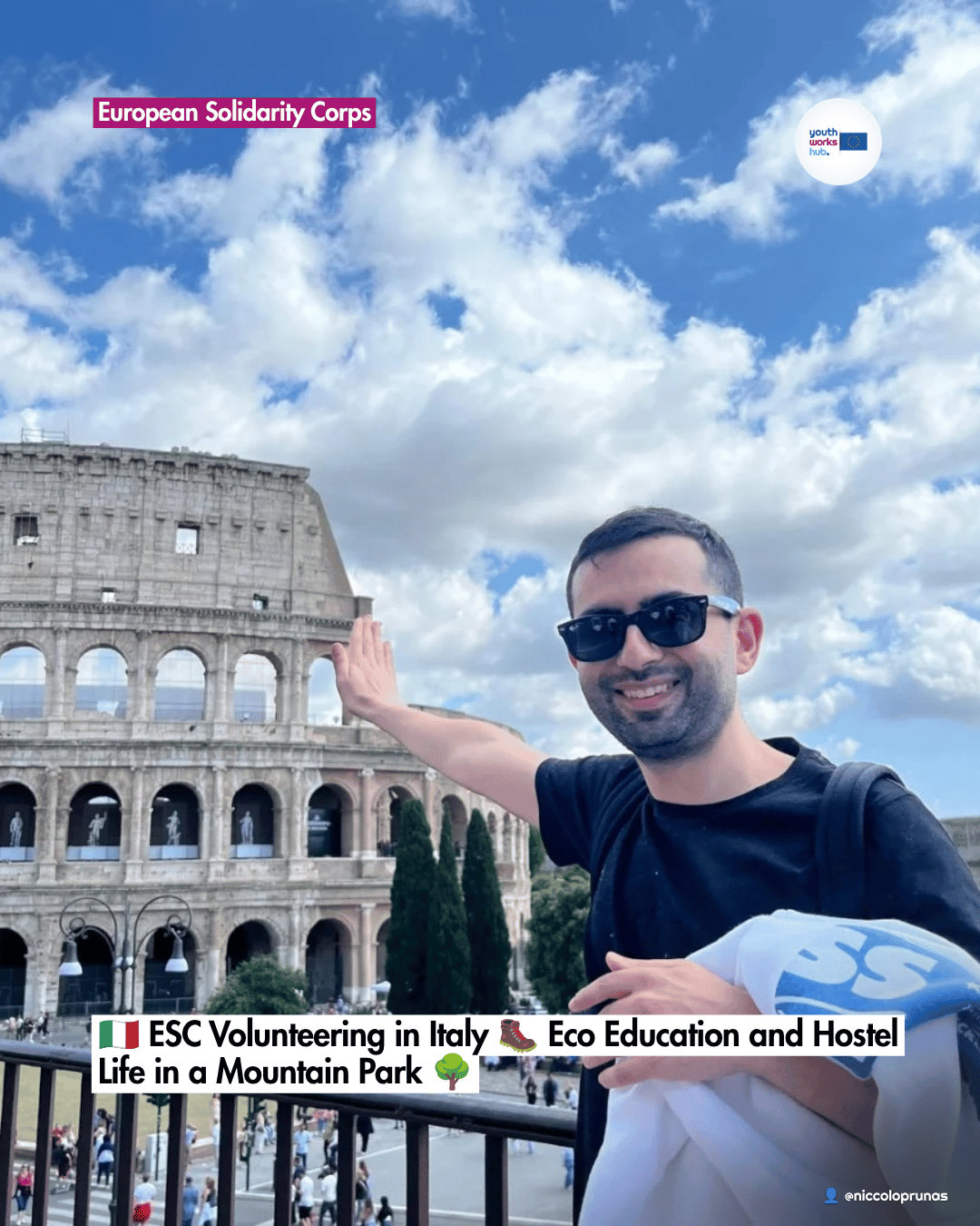 🇮🇹 ESC Volunteering in Italy 🥾 Eco Education and Hostel Life in a Mountain Park 🌳