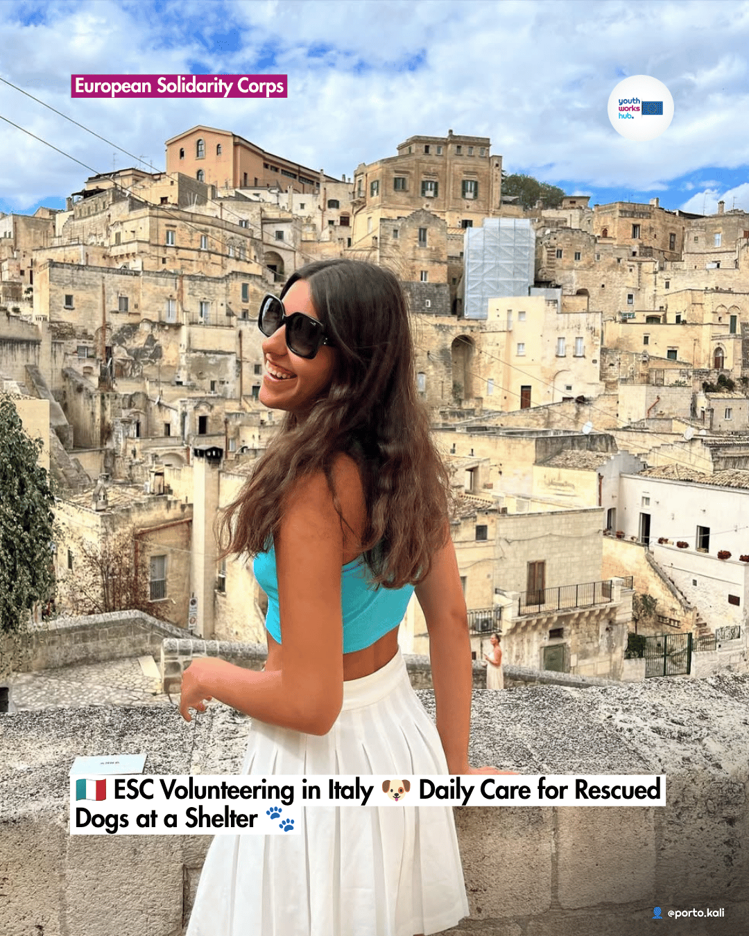 🇮🇹 ESC Volunteering in Italy 🐶 Daily Care for Rescued Dogs at a Shelter 🐾