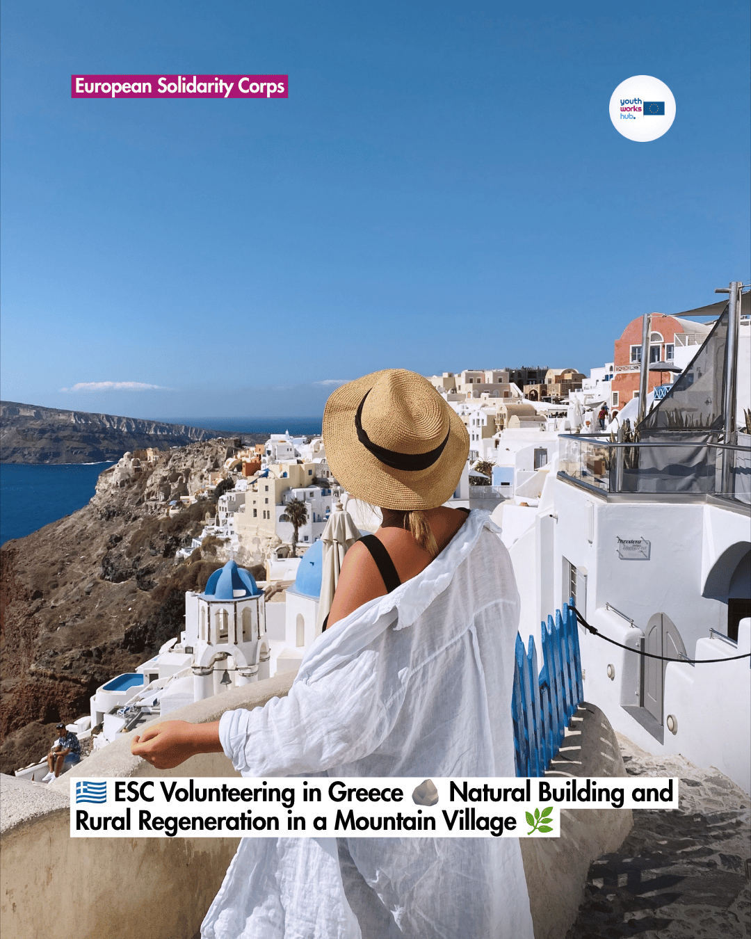 🇬🇷 ESC Volunteering in Greece 🪨 Natural Building and Rural Regeneration in a Mountain Village 🌿