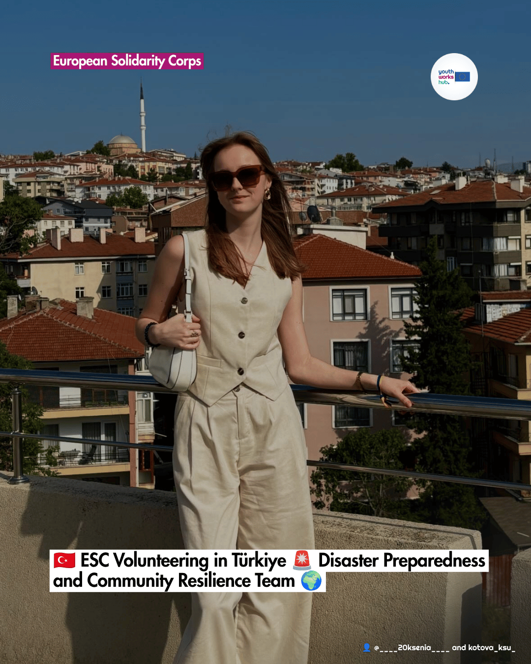 🇹🇷 ESC Volunteering in Türkiye 🚨 Disaster Preparedness and Community Resilience Team 🌍