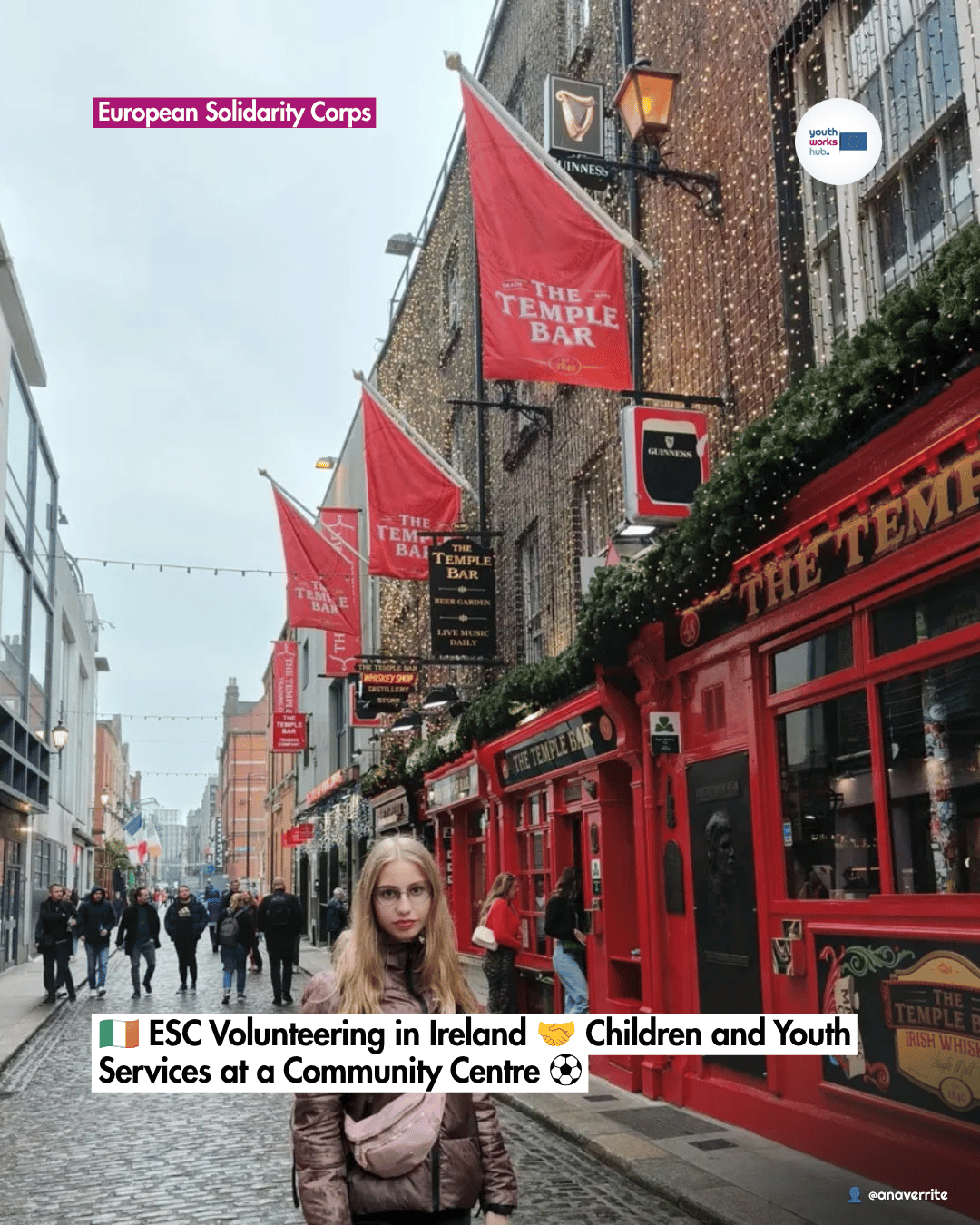 🇮🇪 ESC Volunteering in Ireland 🤝 Children and Youth Services at a Community Centre ⚽