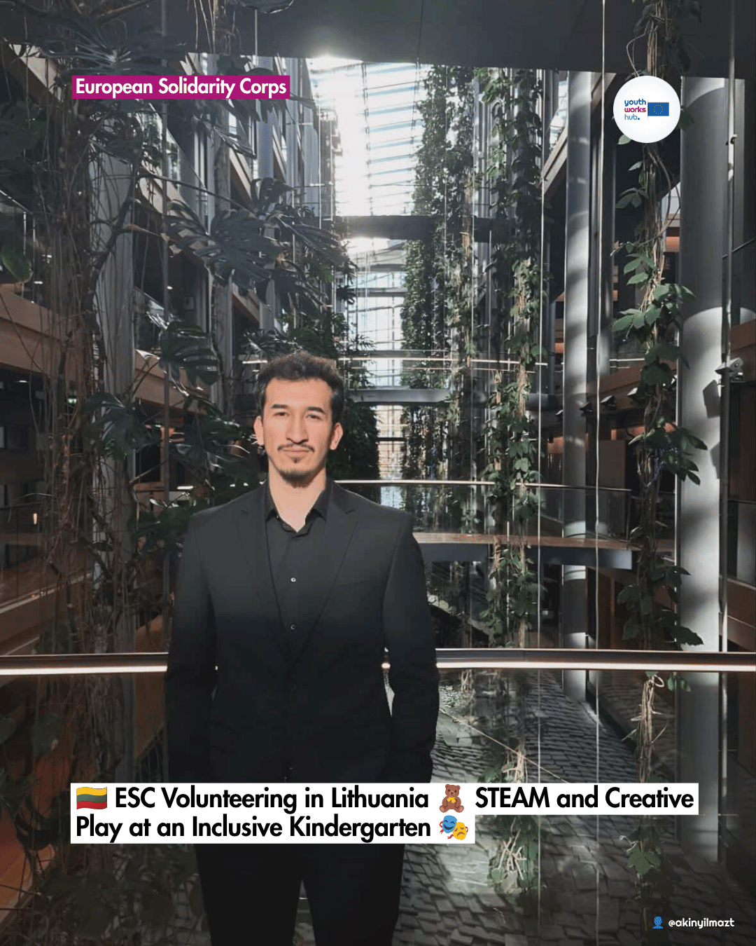 🇱🇹 ESC Volunteering in Lithuania 🧸 STEAM and Creative Play at an Inclusive Kindergarten 🎭