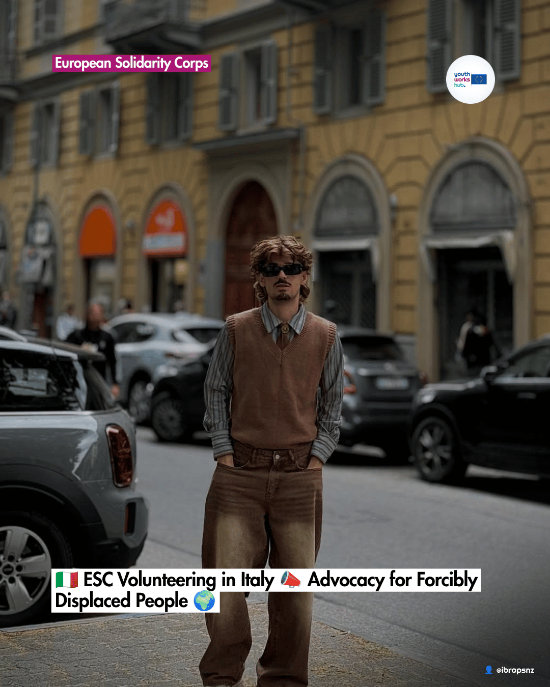 🇮🇹 ESC Volunteering in Italy 📣 Advocacy for Forcibly Displaced People 🌍
