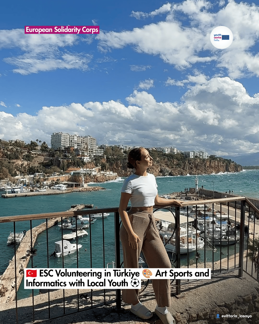 🇹🇷 ESC Volunteering in Türkiye 🎨 Art Sports and Informatics with Local Youth ⚽