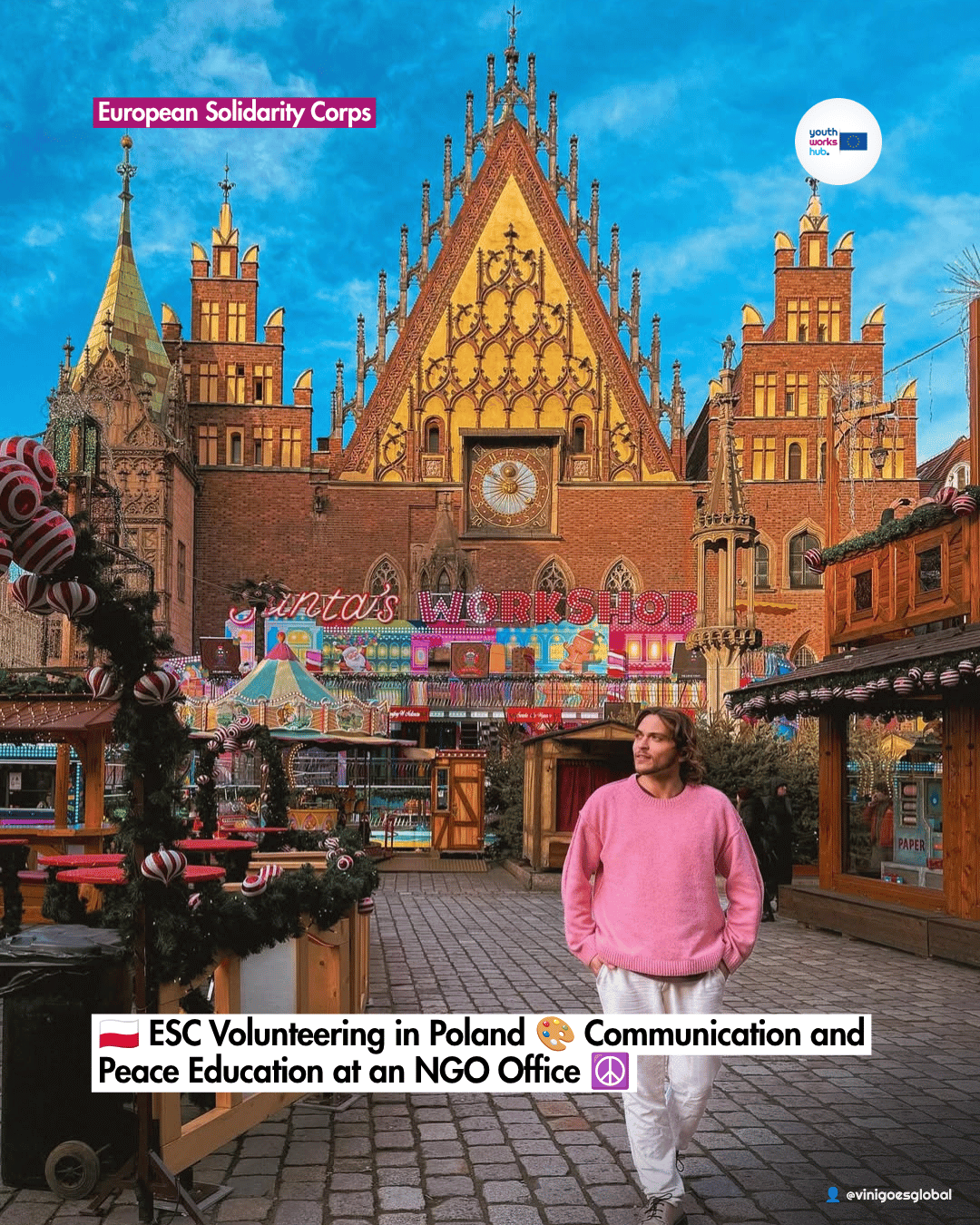 🇵🇱 ESC Volunteering in Poland 🎨 Communication and Peace Education at an NGO Office ☮️