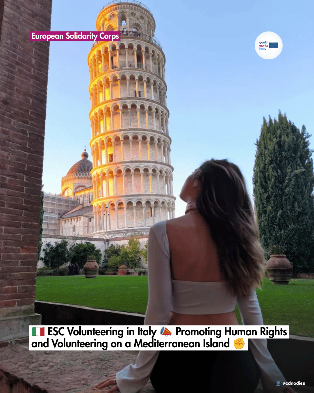 🇮🇹 ESC Volunteering in Italy 📣 Promoting Human Rights and Volunteering on a Mediterranean Island ✊