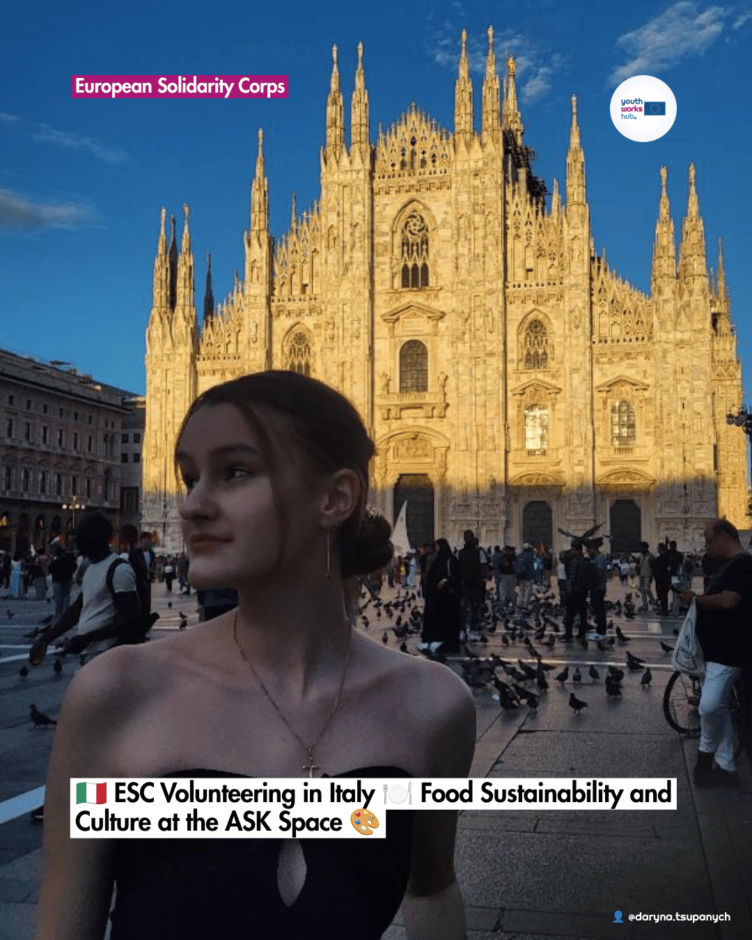 🇮🇹 ESC Volunteering in Italy 🍽️ Food Sustainability and Culture at the ASK Space 🎨