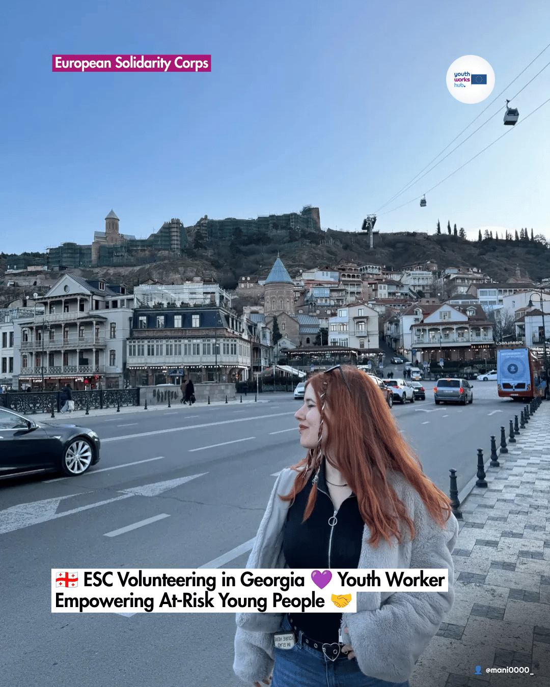 🇬🇪 ESC Volunteering in Georgia 💜 Youth Worker Empowering At-Risk Young People 🤝