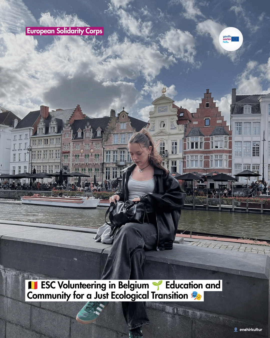 🇧🇪 ESC Volunteering in Belgium 🌱 Education and Community for a Just Ecological Transition 🎭