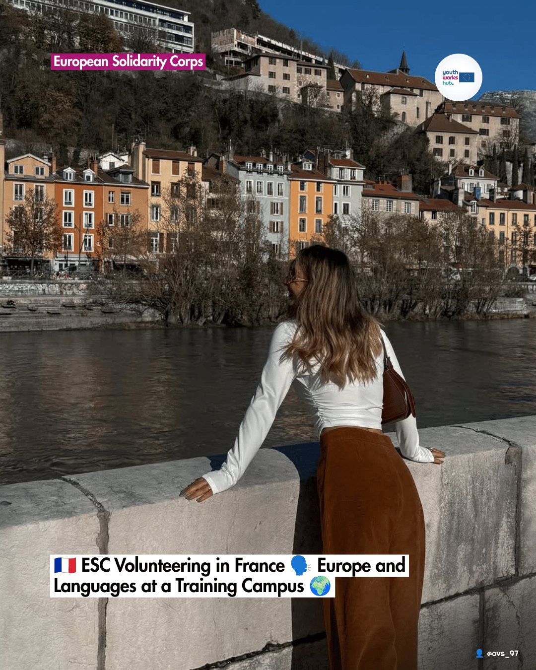 🇫🇷 ESC Volunteering in France 🗣️ Europe and Languages at a Training Campus 🌍