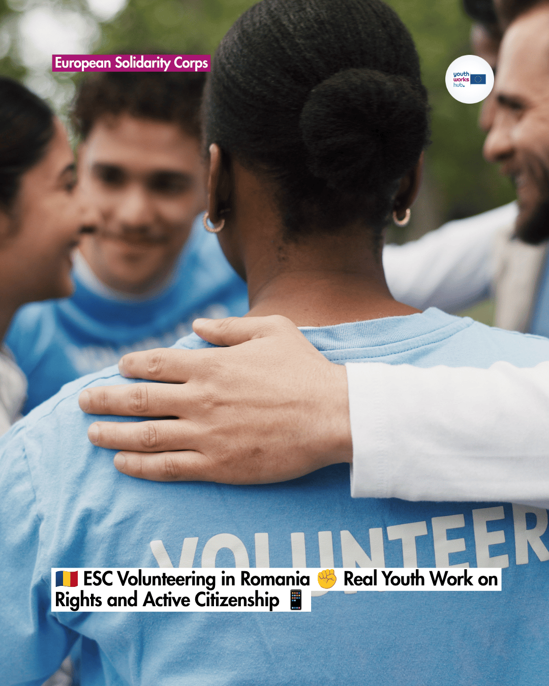 🇷🇴 ESC Volunteering in Romania ✊ Real Youth Work on Rights and Active Citizenship 📱
